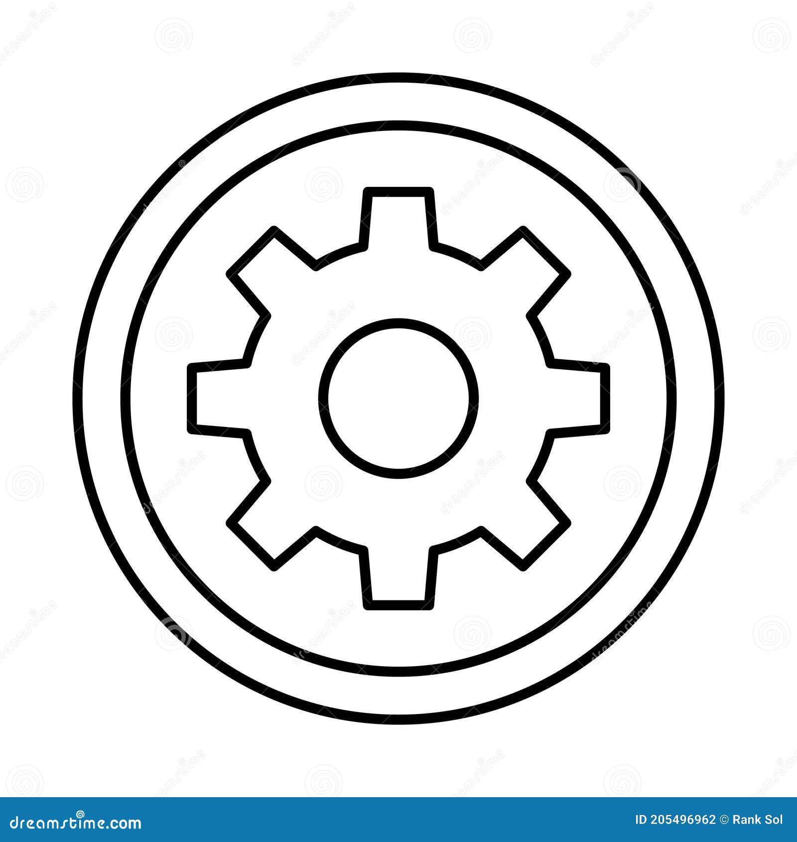 cogs, customize  icon which can easily modify or edit