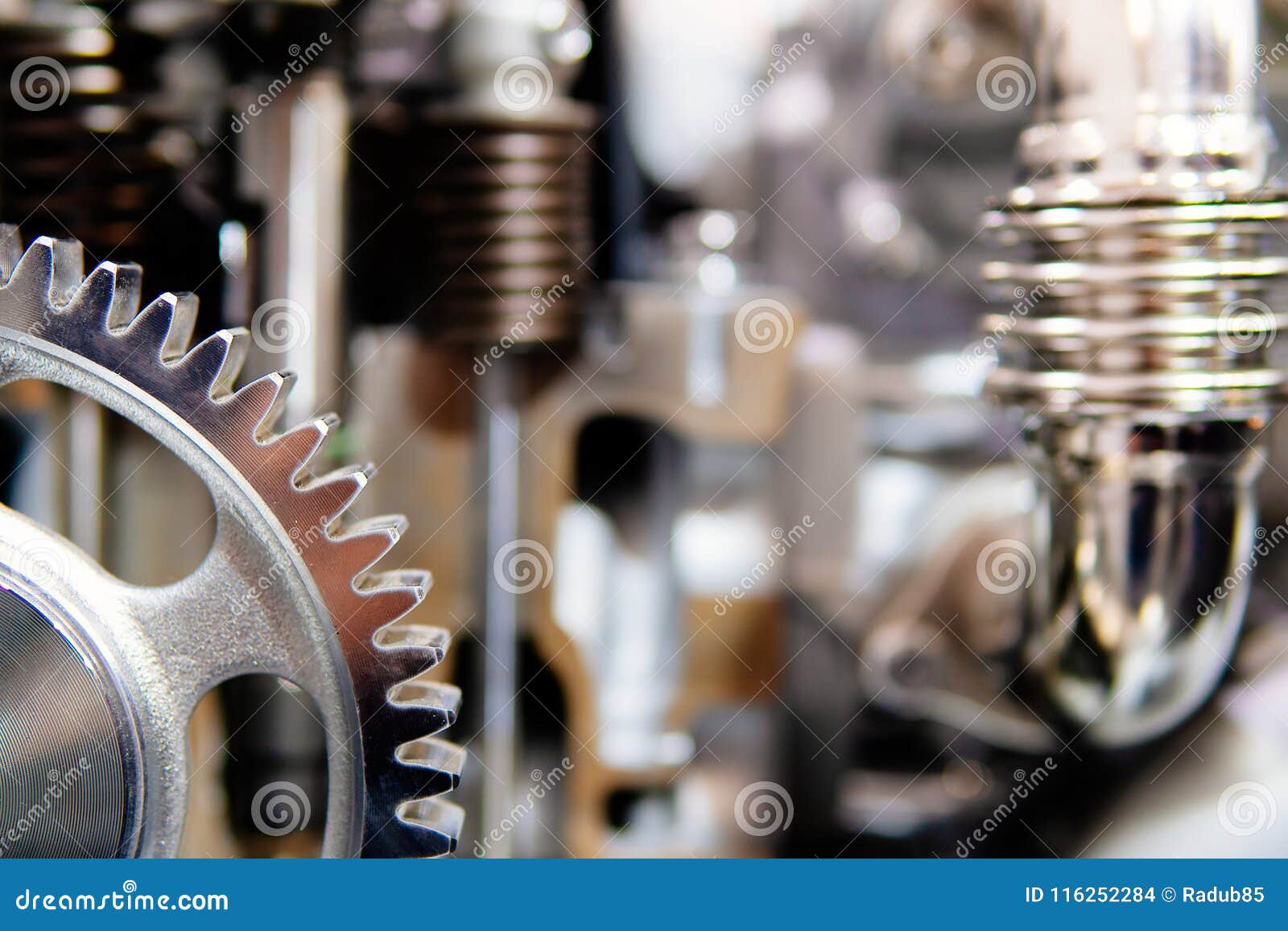 Cogs, Gears and Wheels Inside Truck Engine Stock Photo Image of
