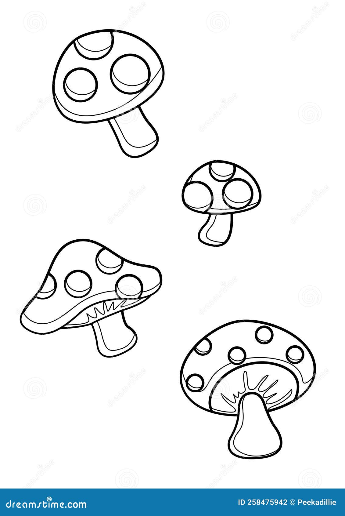 Criaturas da floresta para colorir a4 para crianças e adultos