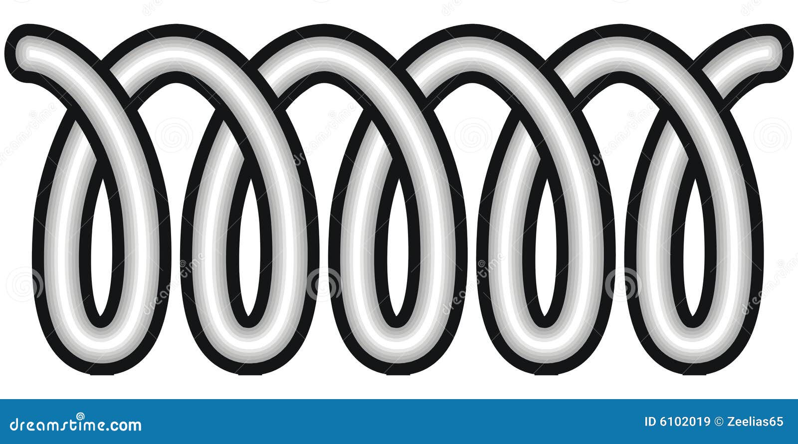 Coil Cartoon Vector 6102019