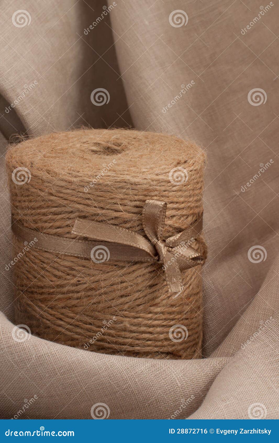 Coil of rope on cloth stock photo. Image of colors, textured 28872716