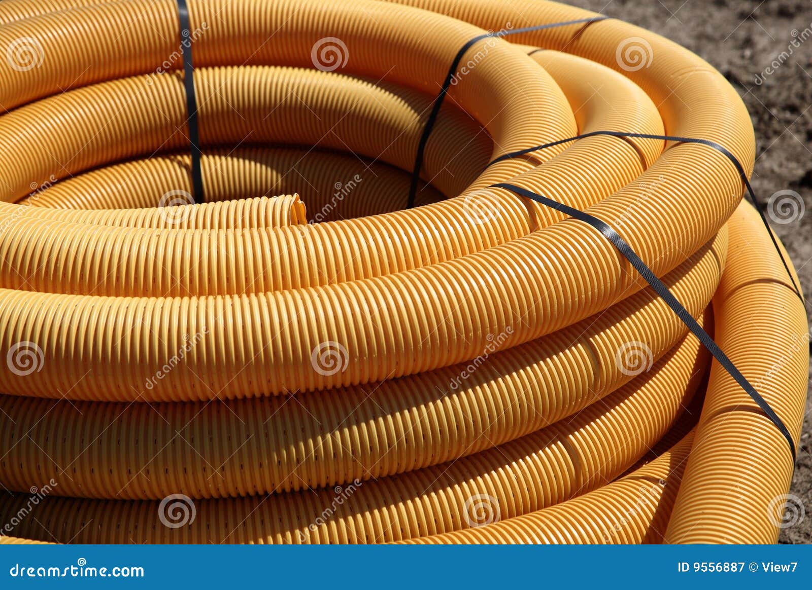 coiled plastic tubing