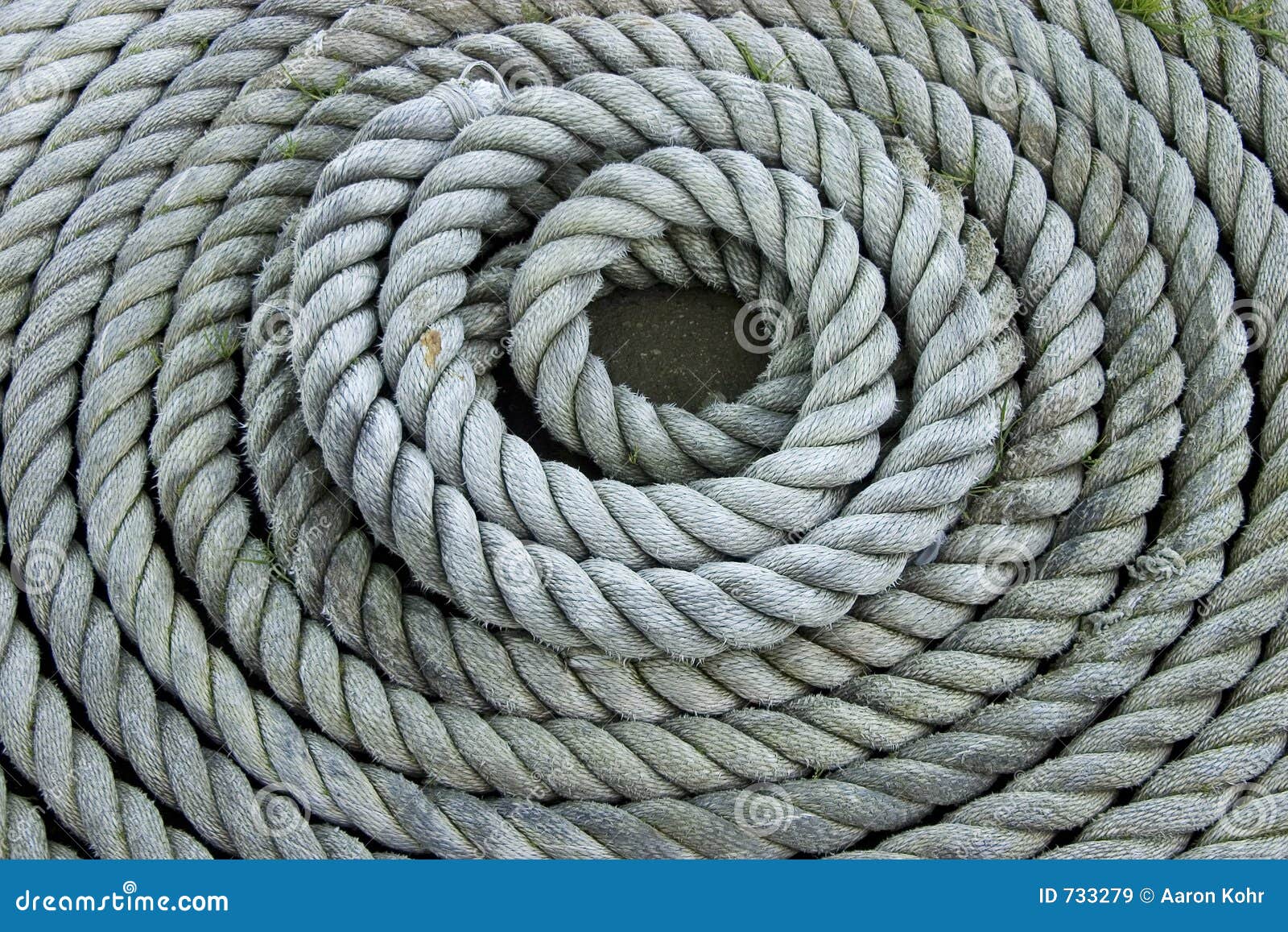 coiled rope