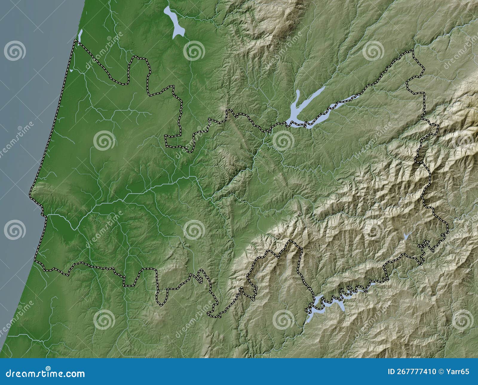 Distritos de Portugal Fazer Legenda Mapa