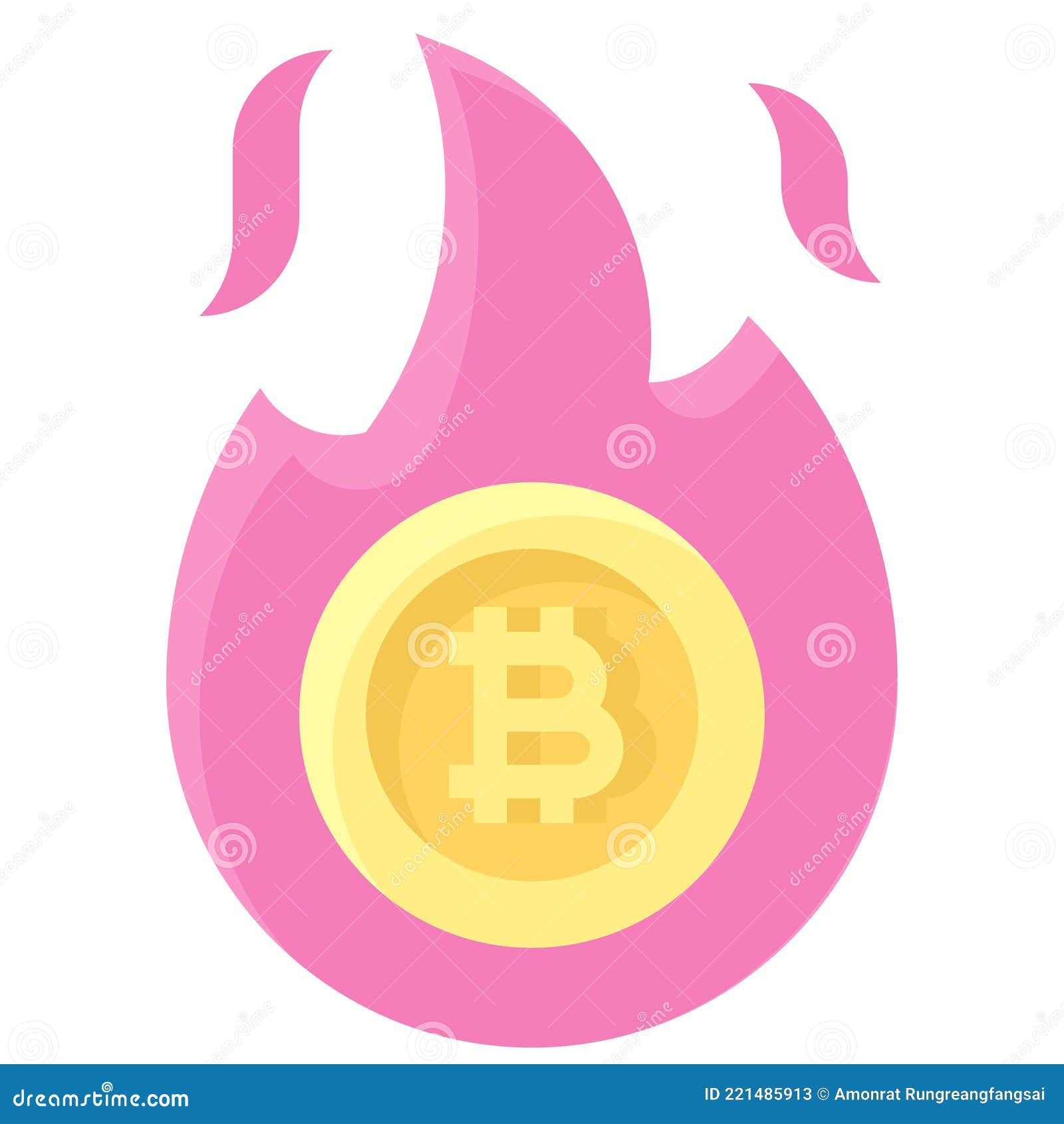 Coin Burn Icon, Cryptocurrency Related Vector Stock Vector - Illustration  of destroy, finance: 221485913