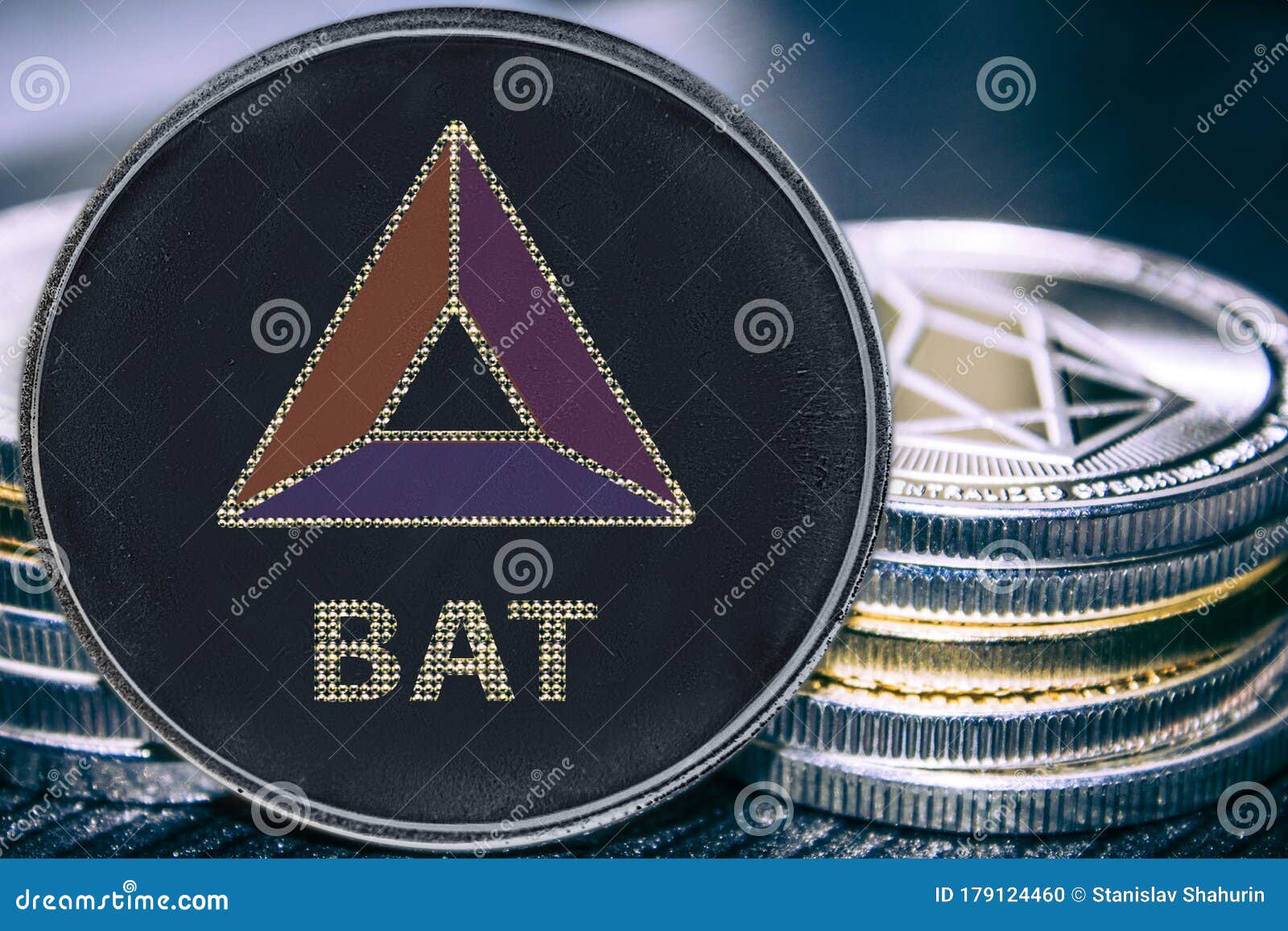 Cryptocurrency Bat Coin Stock Photos - Free & Royalty-Free Stock Photos  from Dreamstime