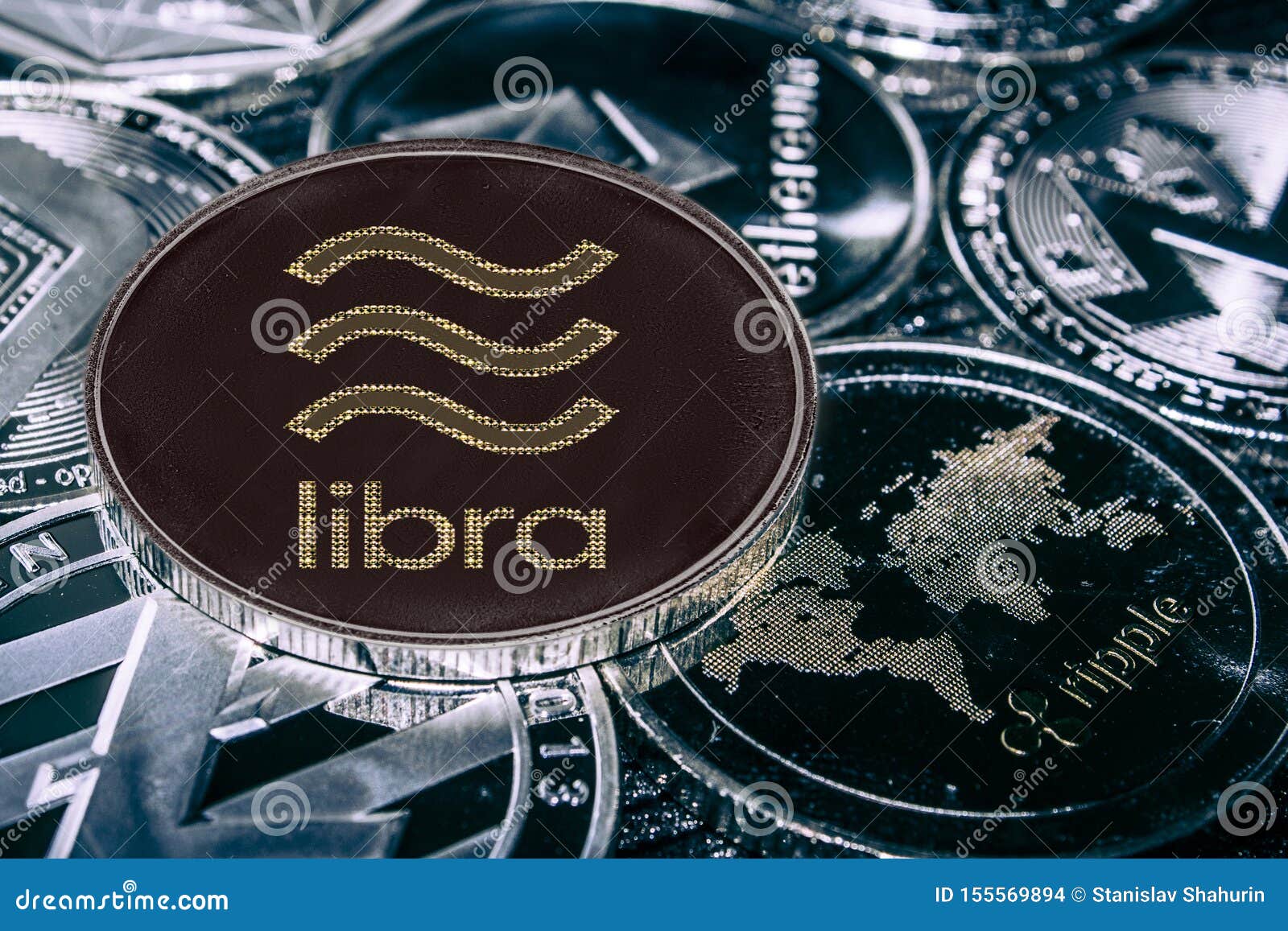Coin Cryptocurrency Libra Against The Main Alitcoins ...