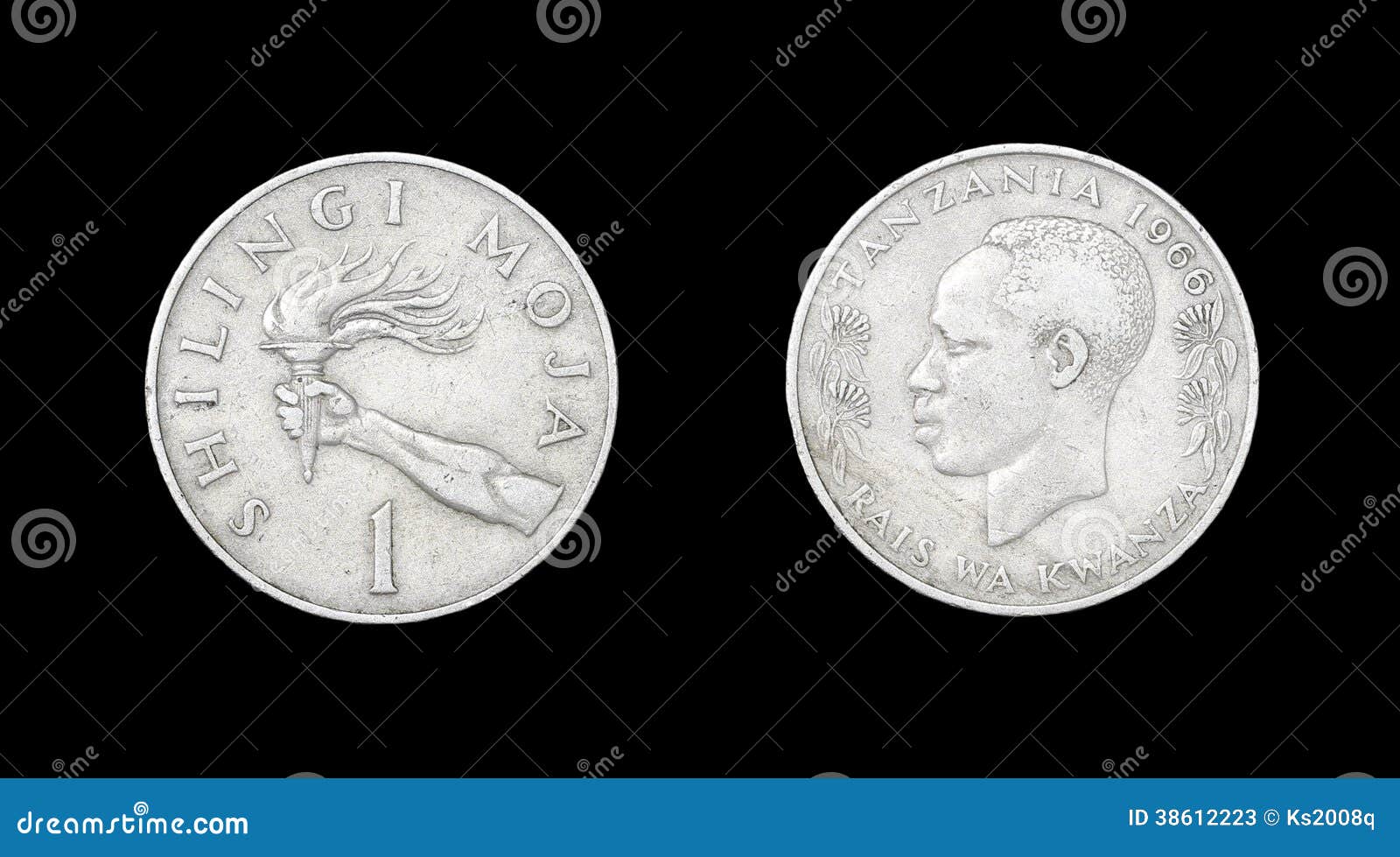 Coin of Tanzania. XX Century Stock Image - Image of republic, africa:  38612223