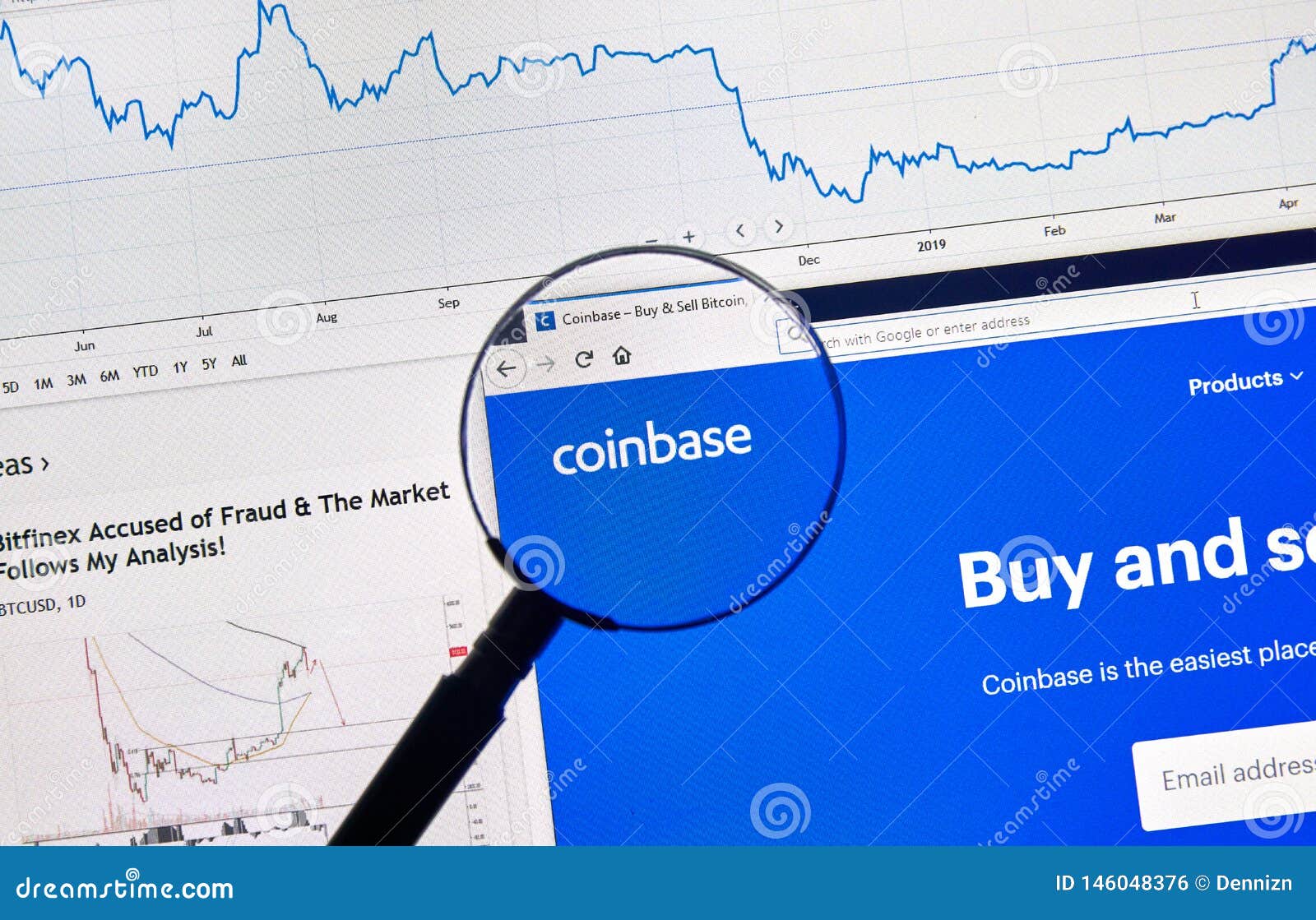 Coinbase Cryptocurrency Exchange Site Editorial Photo ...