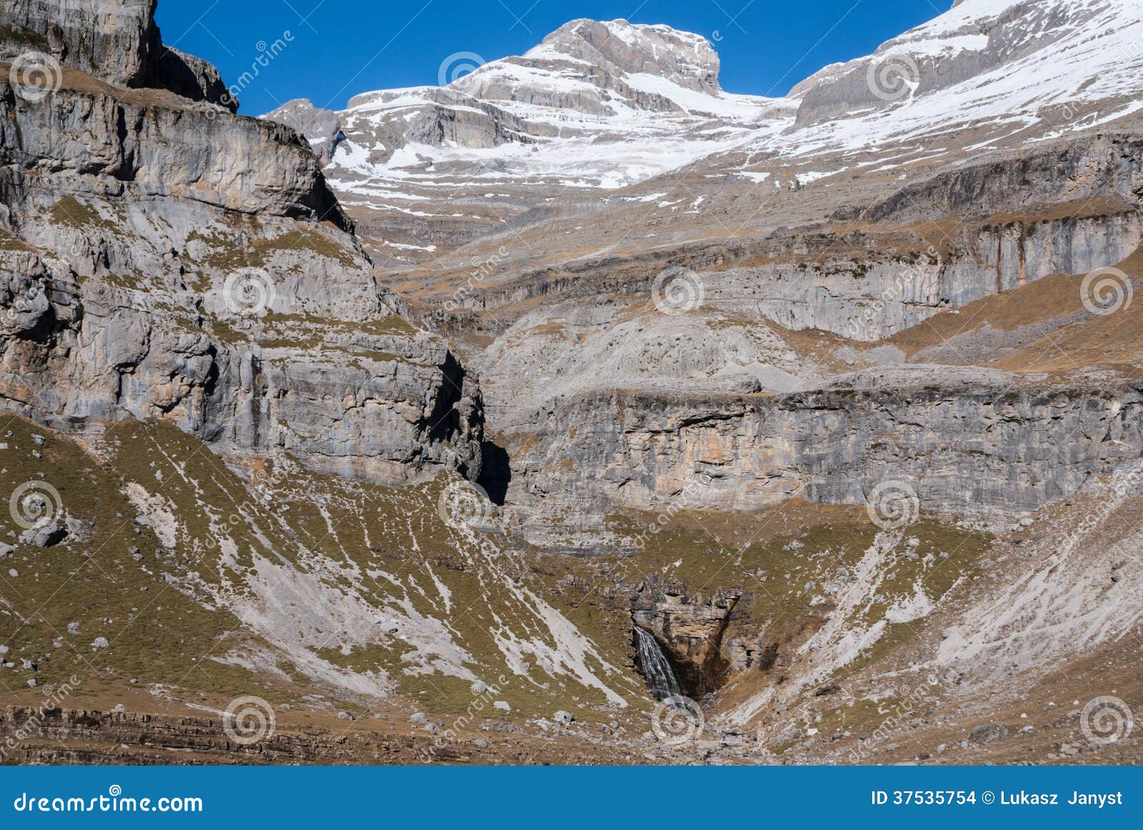 Cola De Caballo In Nationalpark Ordesa Huesca Spanien Stockfoto Bild Von Ordesa Nationalpark
