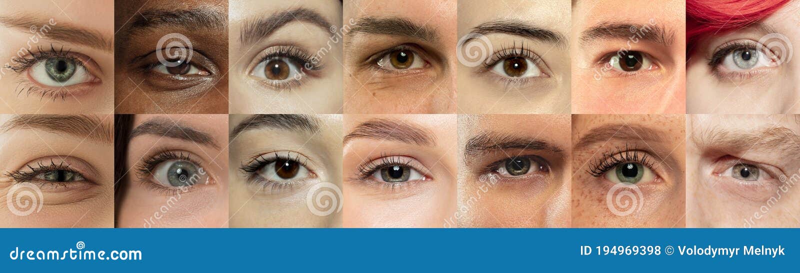 Olhos masculinos