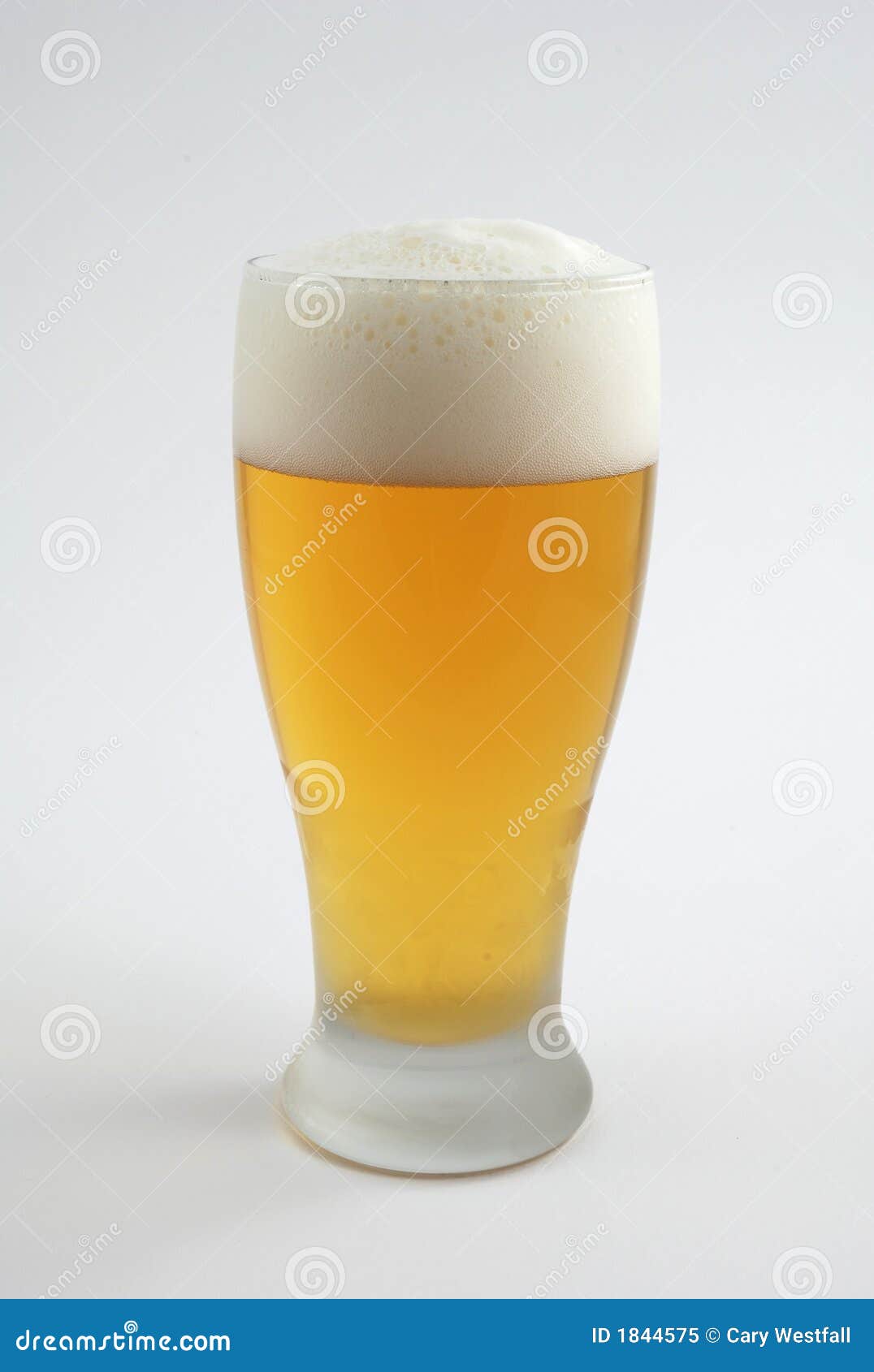 Cold beer in frosted glass stock image. Image of glass 1844575