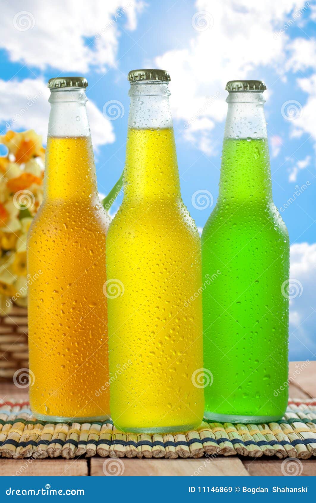 Cold Beverage stock image. Image of background, bottle 11146869
