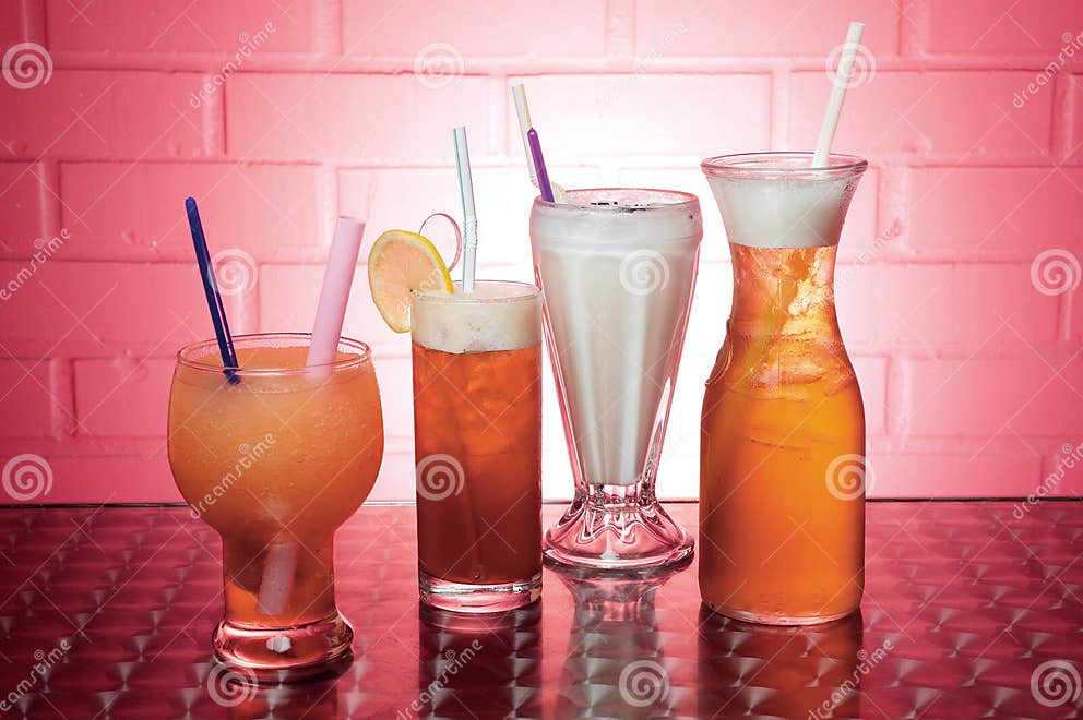 Cold beverages stock photo. Image of drink, water, lemon 25475280