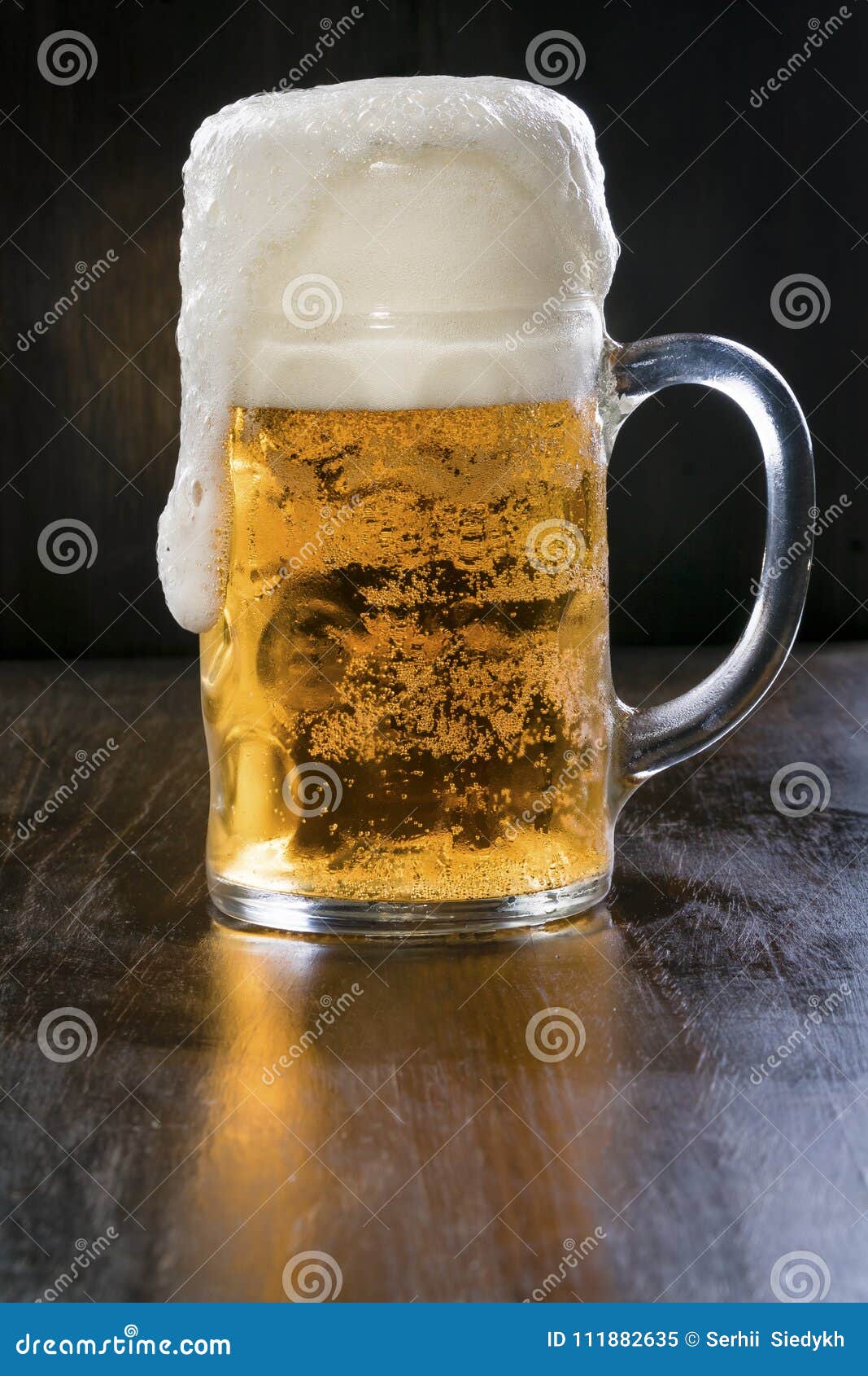 Big glass of beer stock of tasty, drink - 111882635