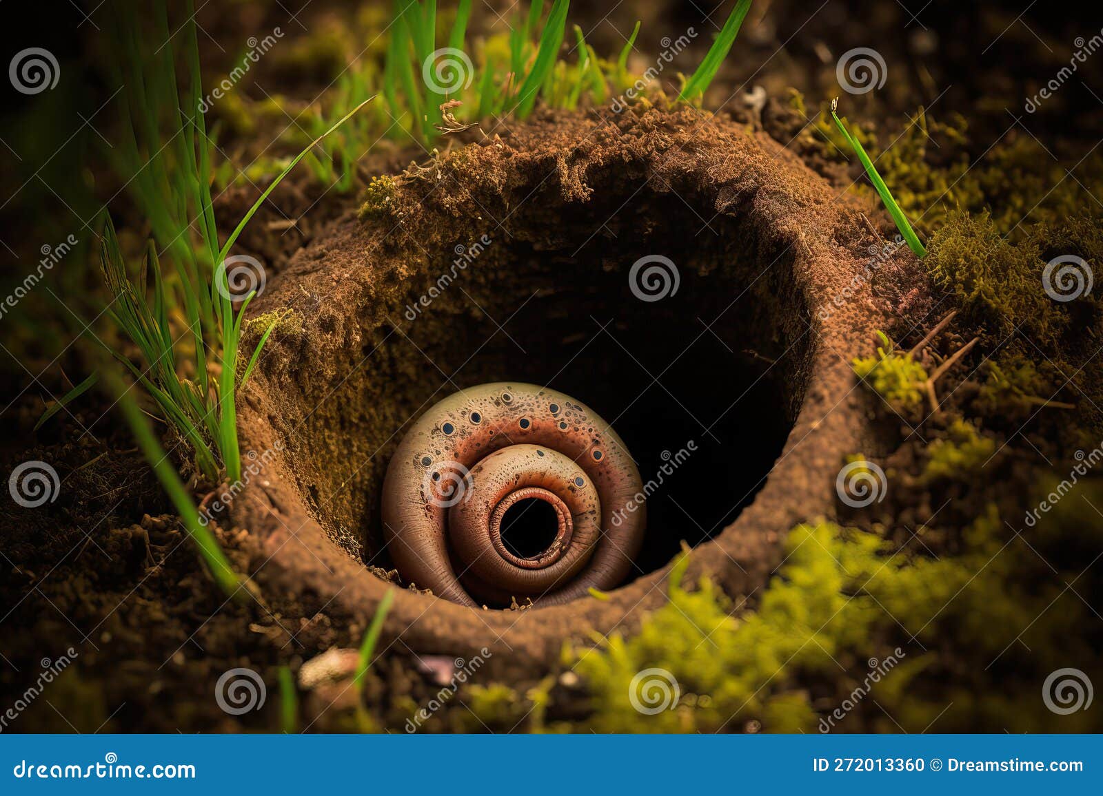 Cold-blooded Animals, Amphibians And Reptiles, Snakes, Snail Vector