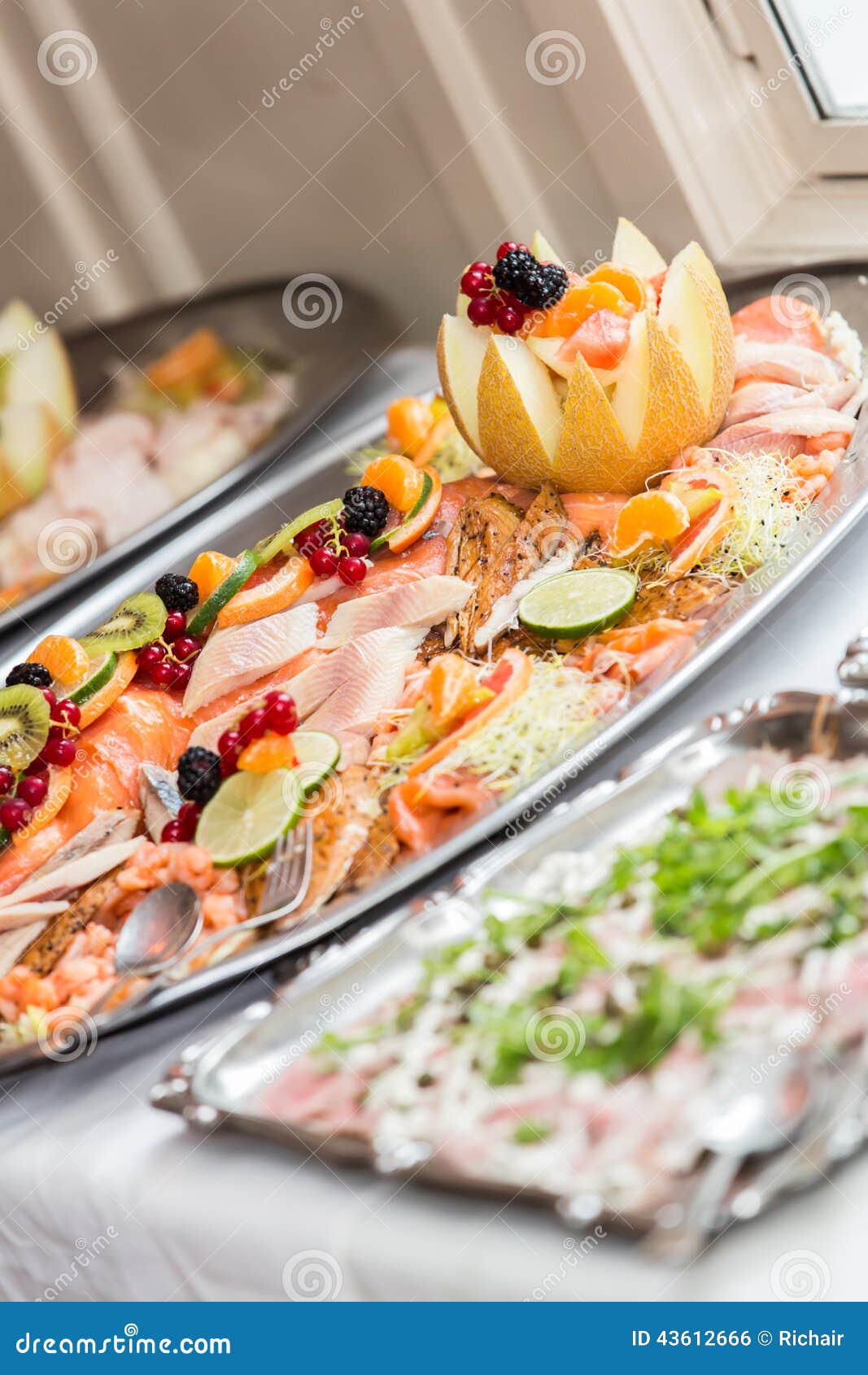 Cold Buffet For Party Royalty-Free Stock Image | CartoonDealer.com