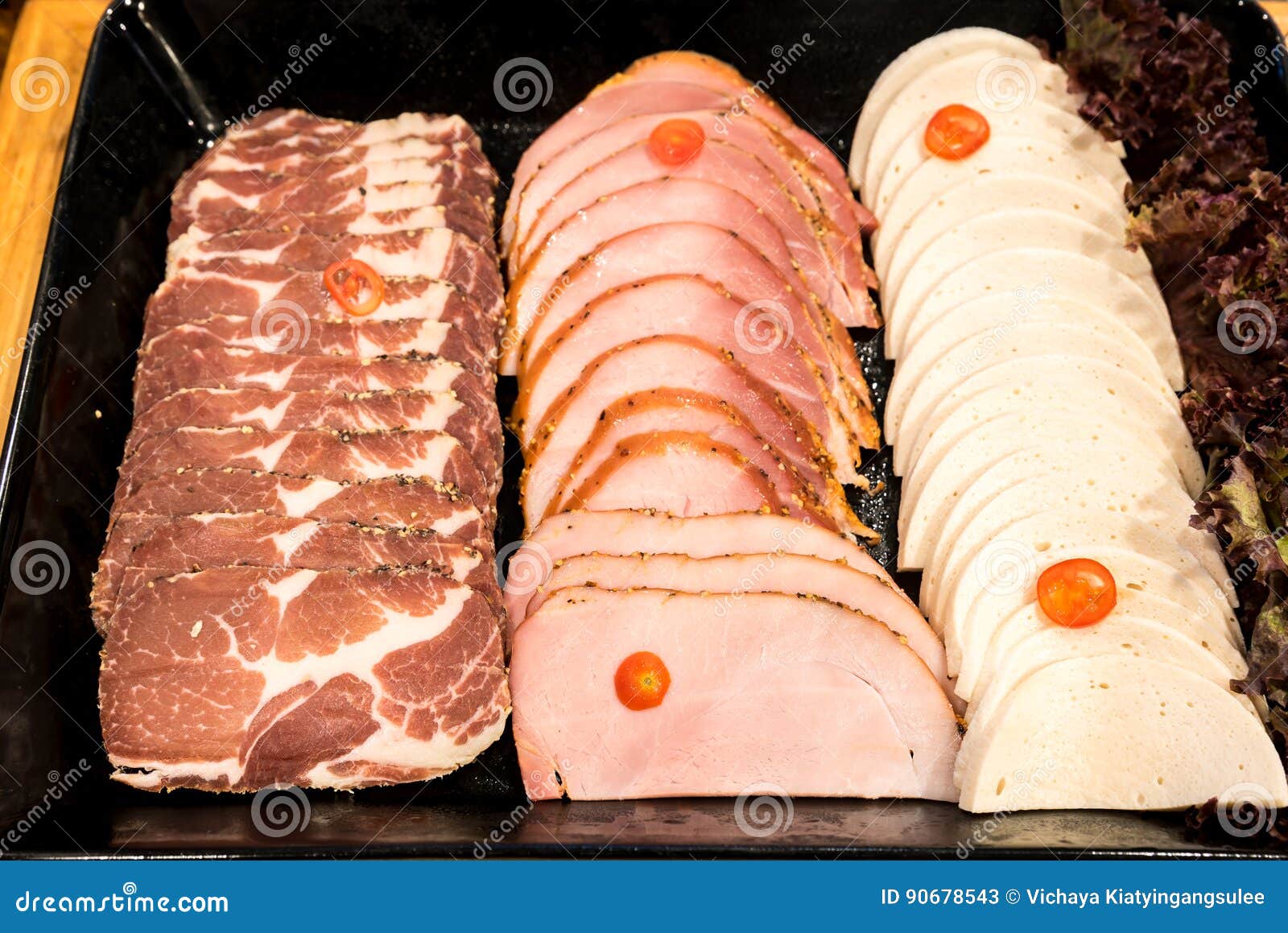 Cold Cut stock image. Image of food, sliced, beef, salad 90678543