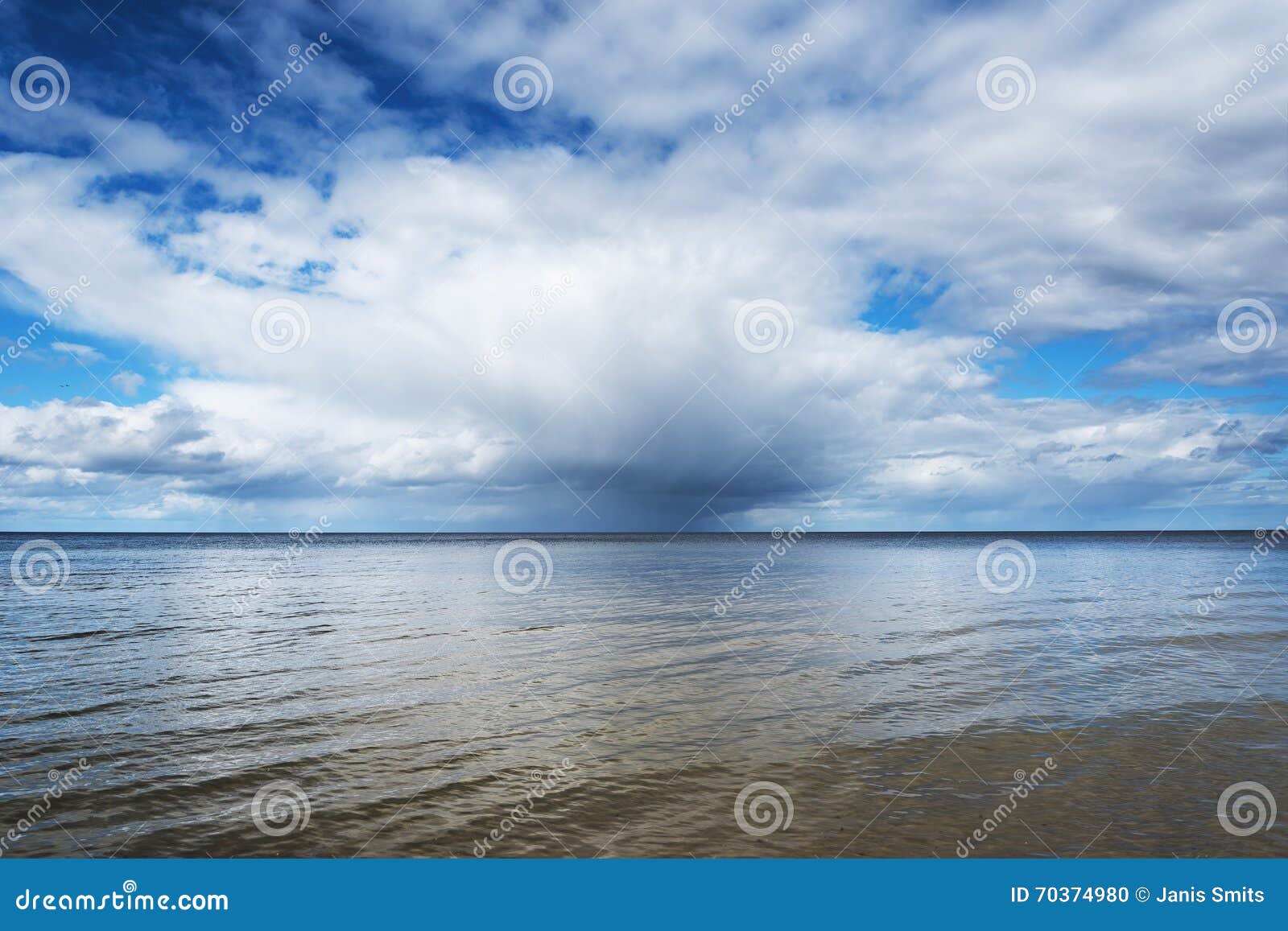 Cold day at Baltic sea. stock photo. Image of deep, cold 70374980