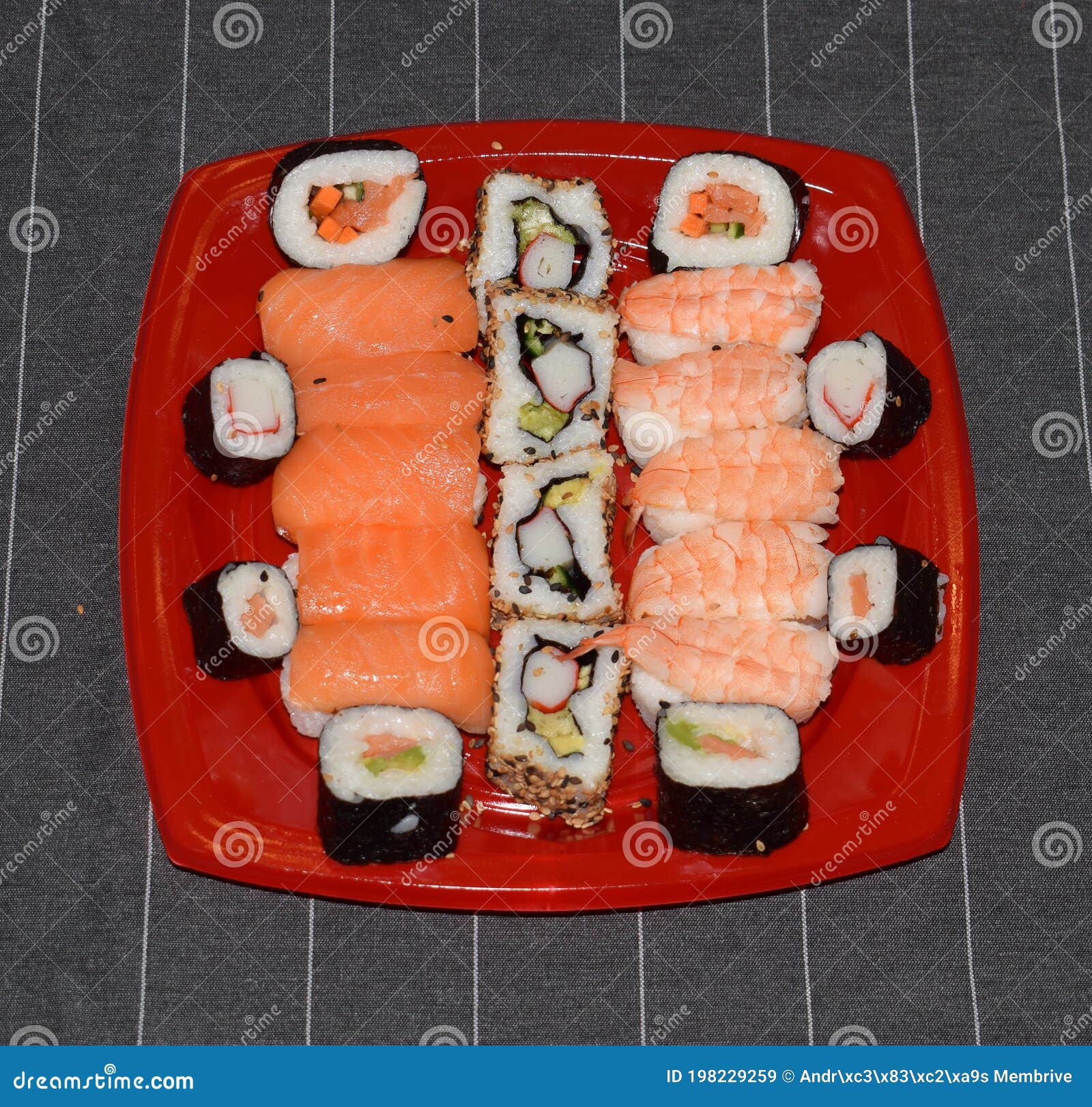 Cold dishes and starters stock image. Image of rice 198229259