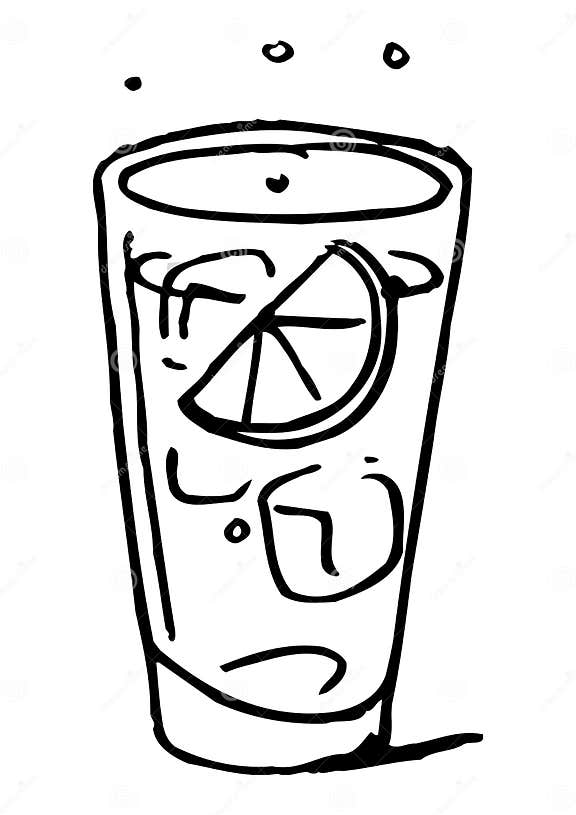 Cold drink stock illustration. Illustration of refreshment - 8146949