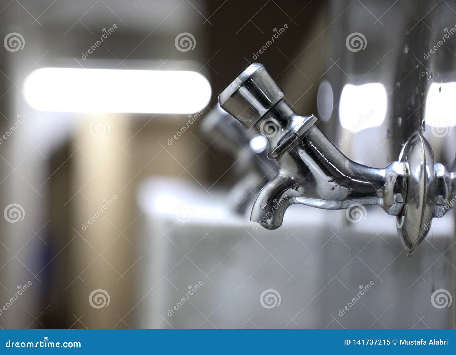 Cold Drinking Water Faucet stock image. Image of clear 141737215