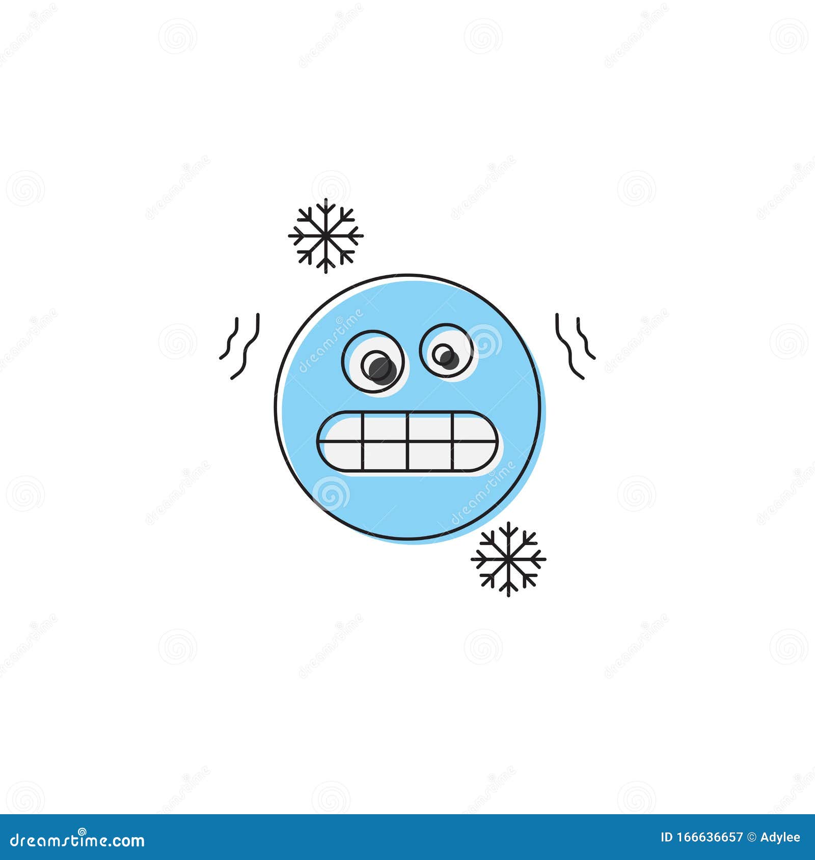 frozen emoticon