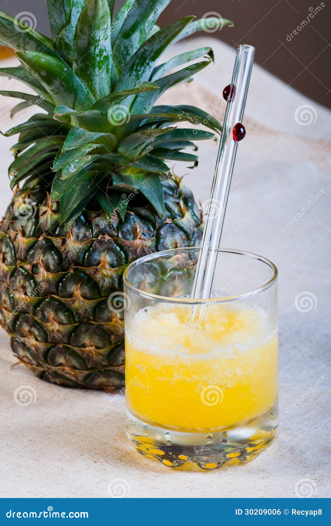 Cold pineapple juice stock photo. Image of gourmet, delicious 30209006