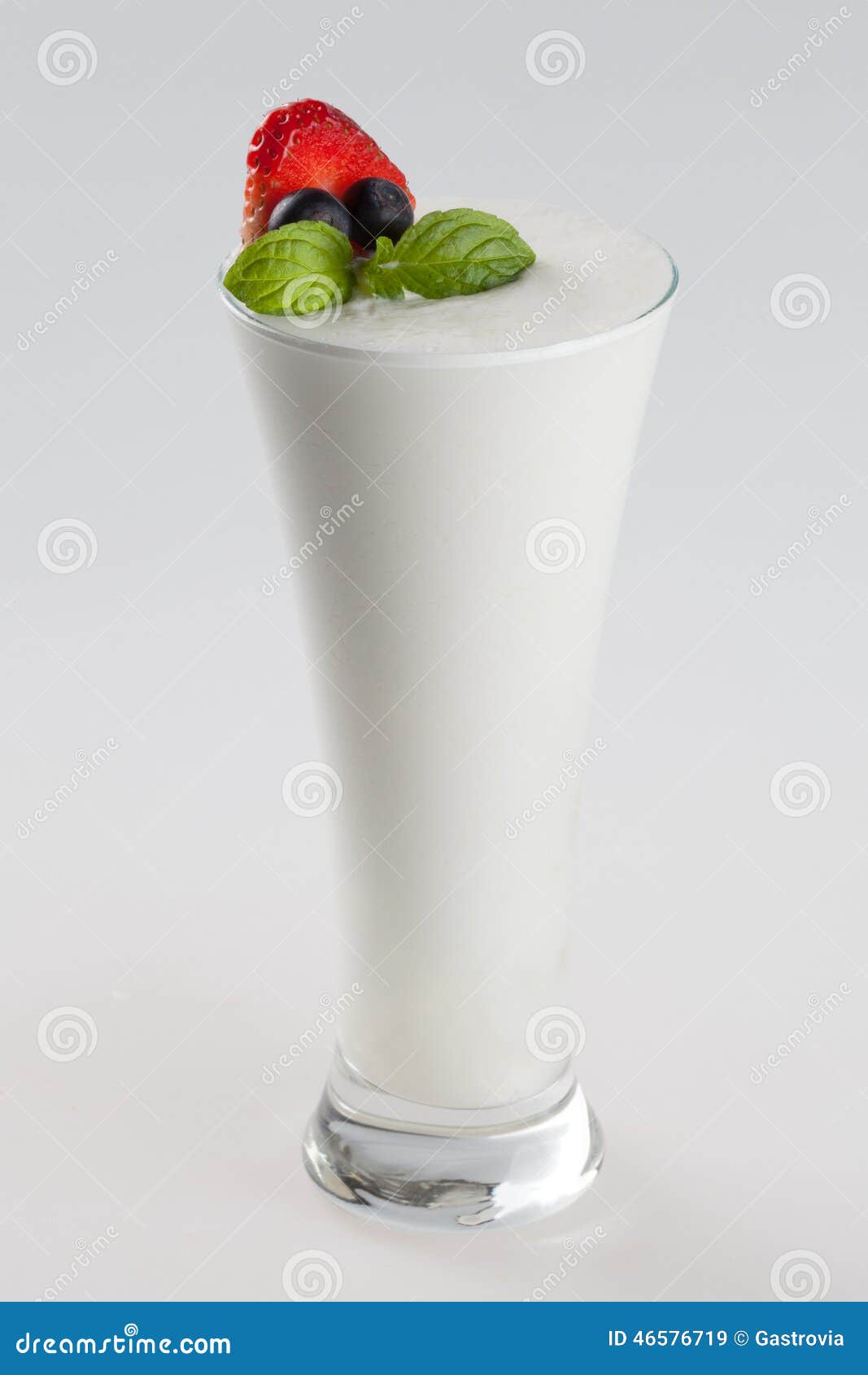 Cold Iced Drink with Yogurt Flavour Stock Image Image of cocktail