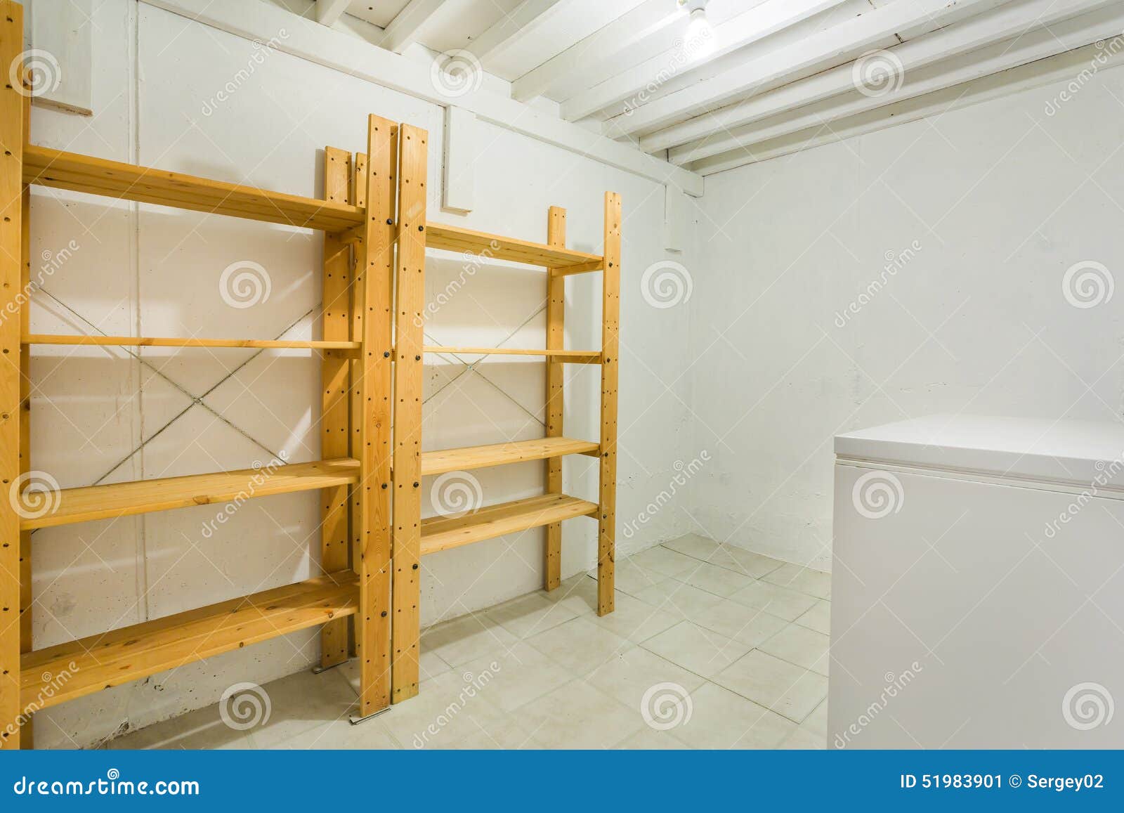 Cold room in the basement stock image. Image of counter - 51983901