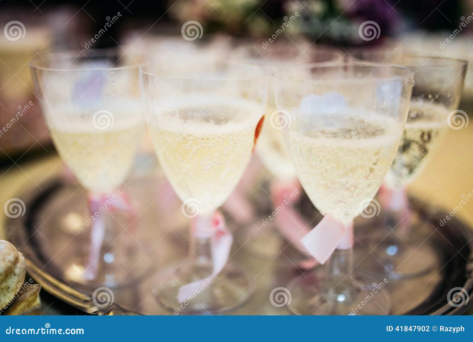 Cold sparkling champagne stock photo. Image of closeup 41847902