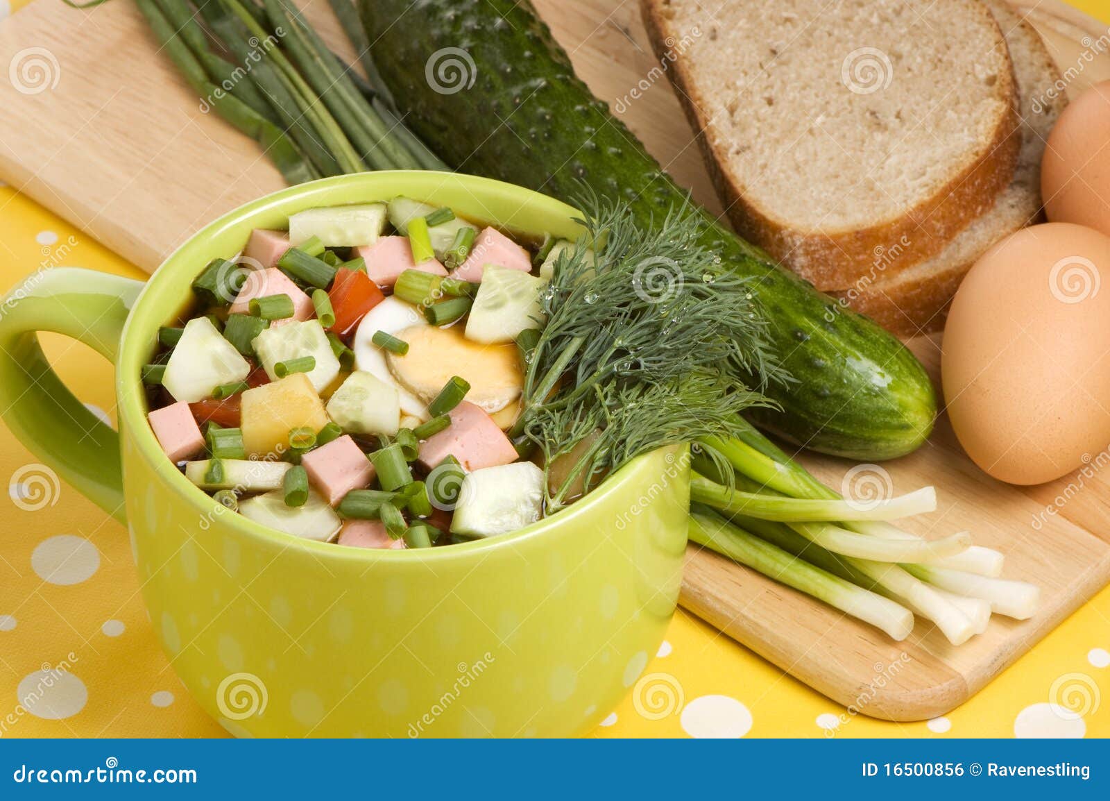 Cold vegetarian dish stock photo. Image of cook, meal 16500856