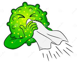 Cold Virus Weakened By Disinfection Cartoon Vector CartoonDealer Cold Virus Weakened By Disinfection Cartoon Vector CartoonDealer
