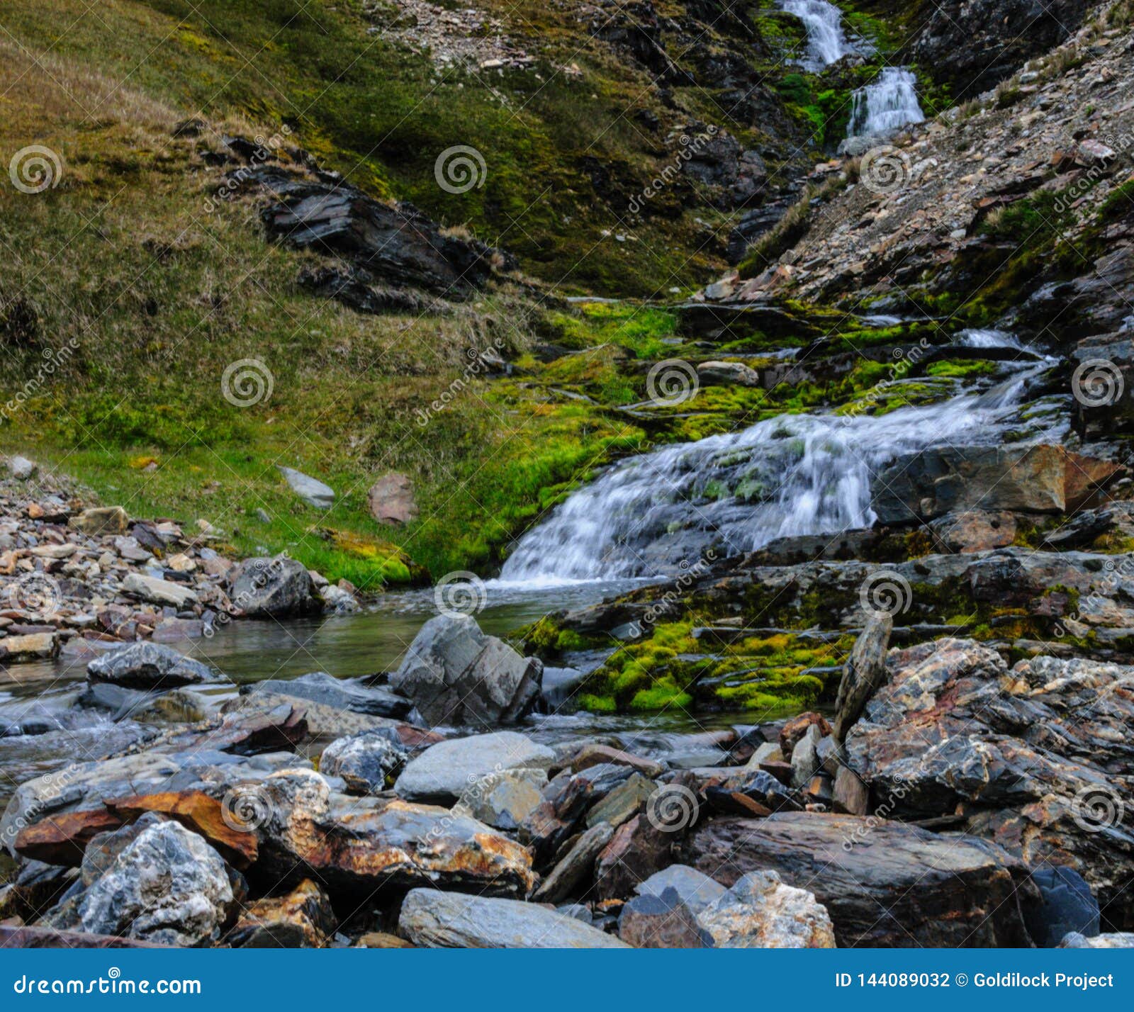 cold water mountain stream