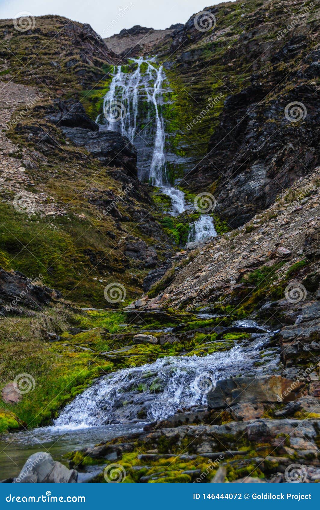 cold water mountain stream