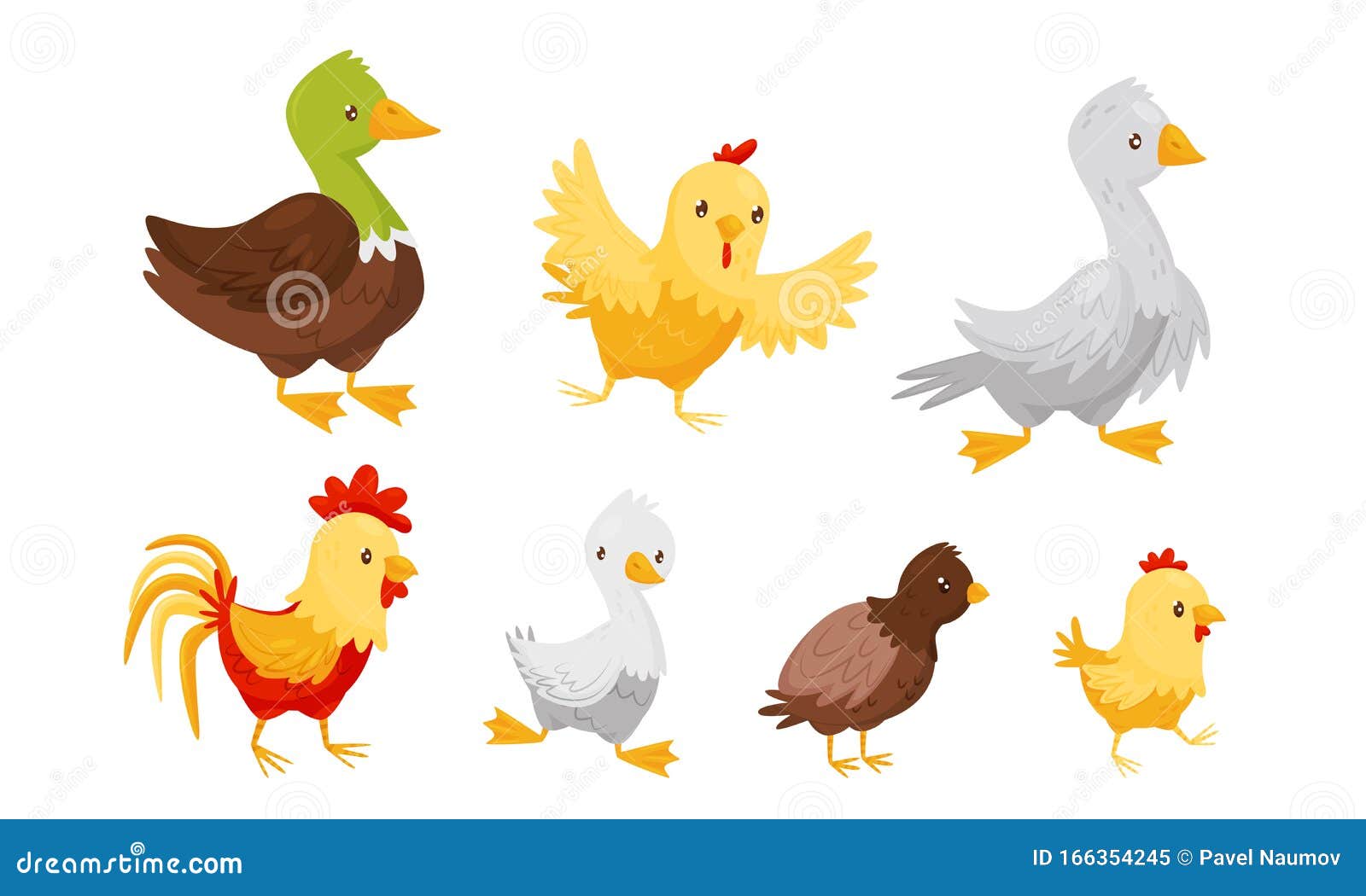 Vetores de Personagem De Desenho Animado Galinha Galo e mais imagens de  Animal - Animal, Ave doméstica, Branco - iStock