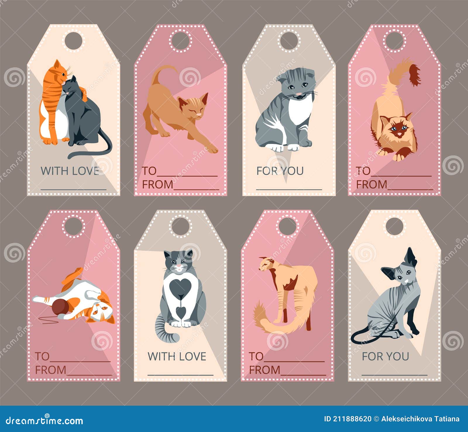 Prendas para gatos no Dia dos Namorados