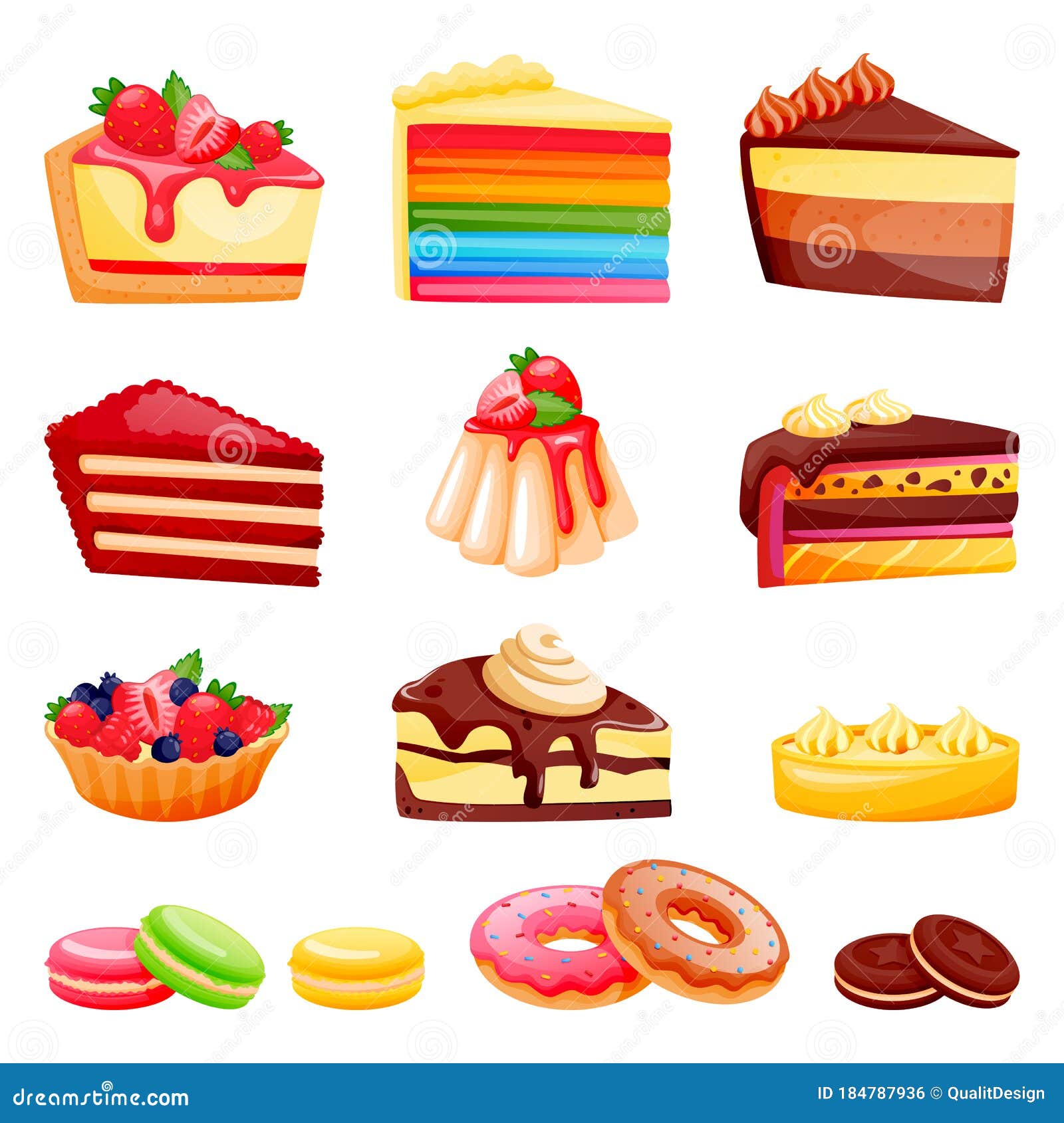 Colección De Pasteles Aislados En Fondo Blanco. Ilustración De Dibujos Animados Vectoriales. Iconos De Postres Y Conjunto De Eleme Ilustración del Vector - Ilustración de rebanada, empanada: 184787936 Colección De Pasteles Aislados En Fondo Blanco. Ilustración De Dibujos Animados Vectoriales. Iconos De Postres Y Conjunto De Eleme Ilustración del Vector - Ilustración de rebanada, empanada: 184787936