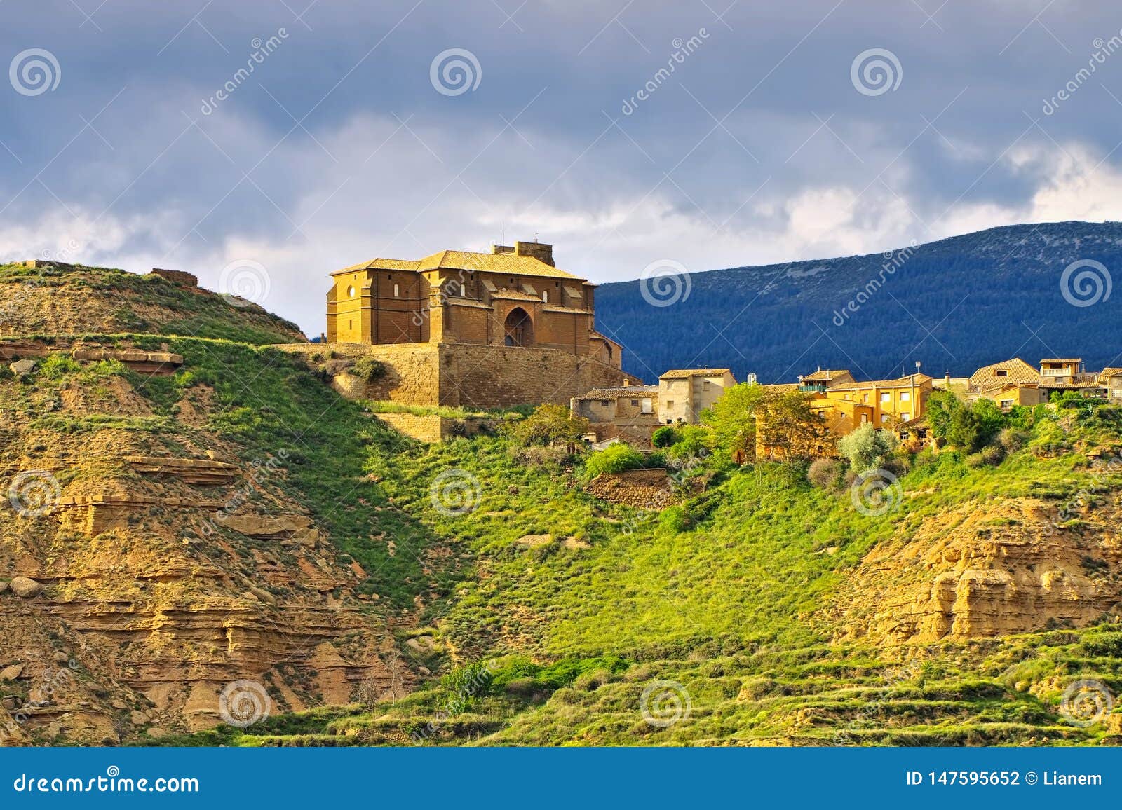 colegiata de bolea, aragon