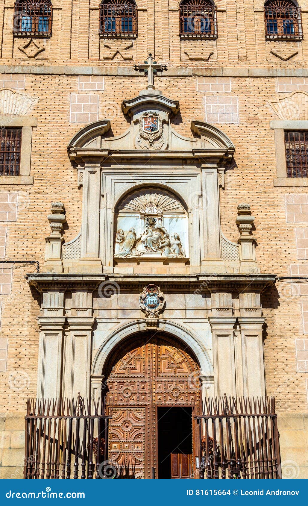 colegio de doncellas nobles, a school for girls founded in 1551 - toledo, spain