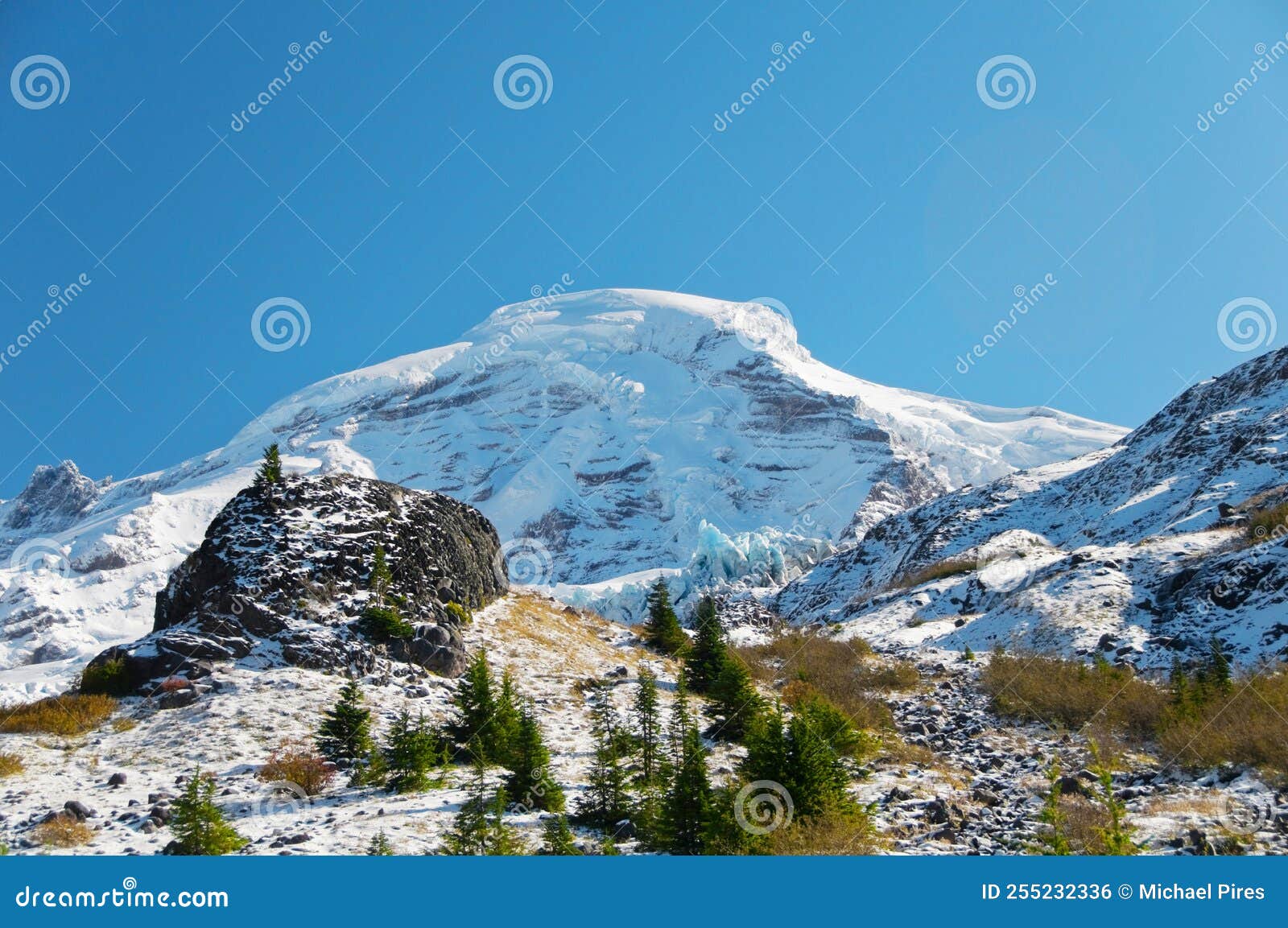 Coleman Glacier, Mt. Baker National Park Stock Photo Image of baker