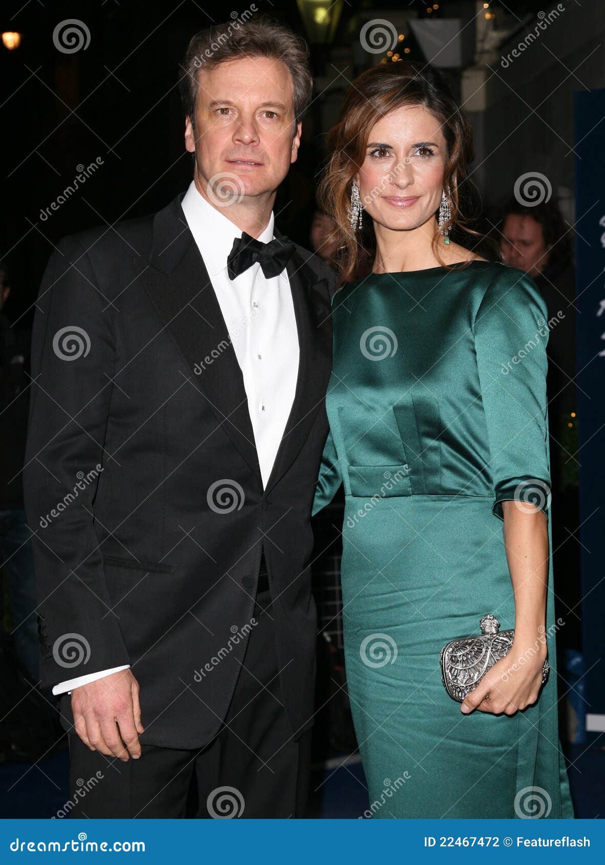 Colin Firth, Livia Giuggioli Editorial Photography Image of arriving