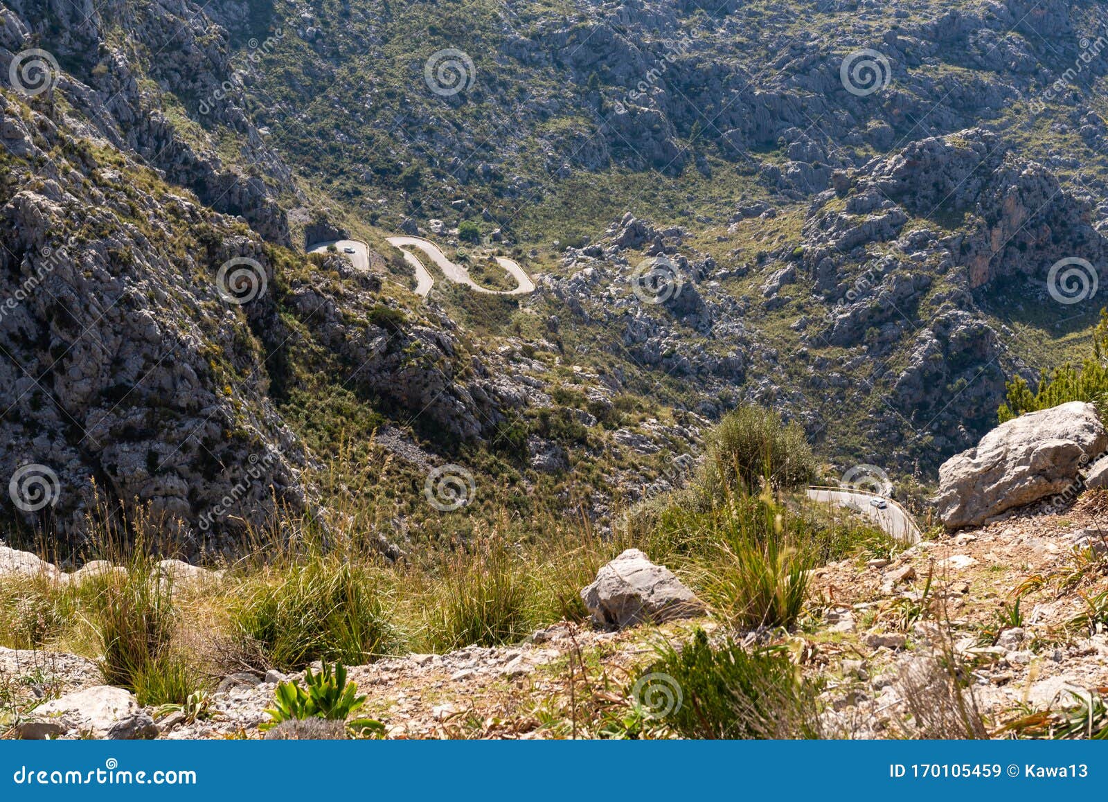 coll dels reis - mountain of majorca. spain