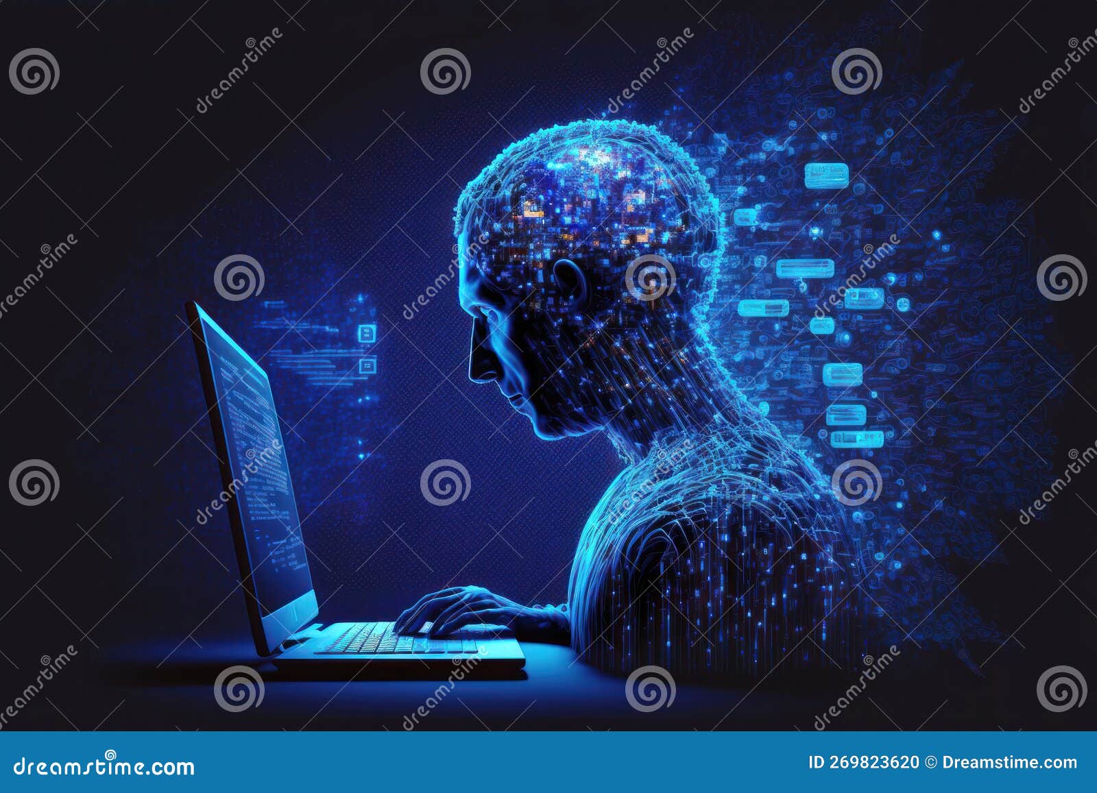 Collaborative Intelligence Coding Human and Machine. Generative Ai ...