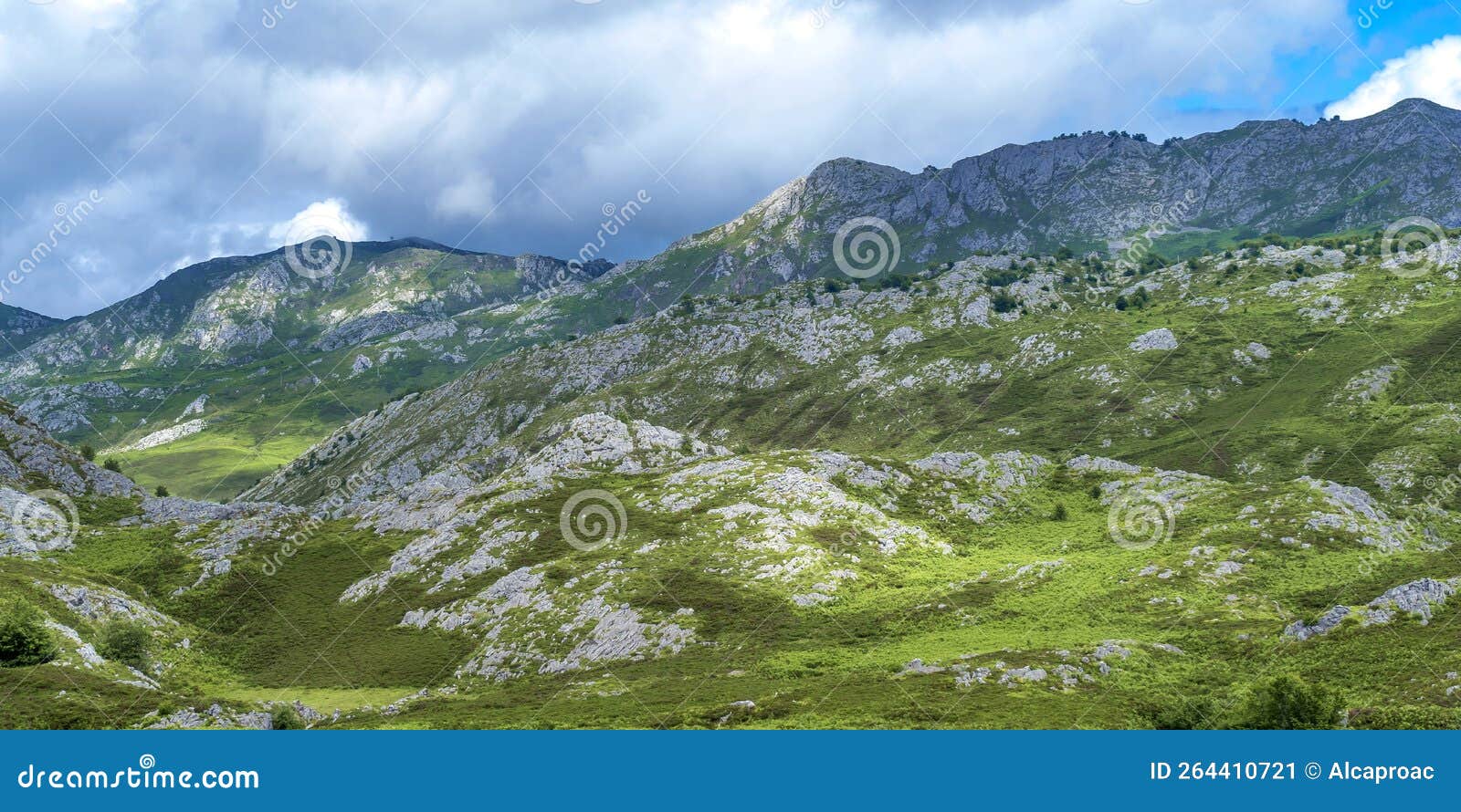 collado pandÃÂ©bano, picos de europa national park, asturias, spain