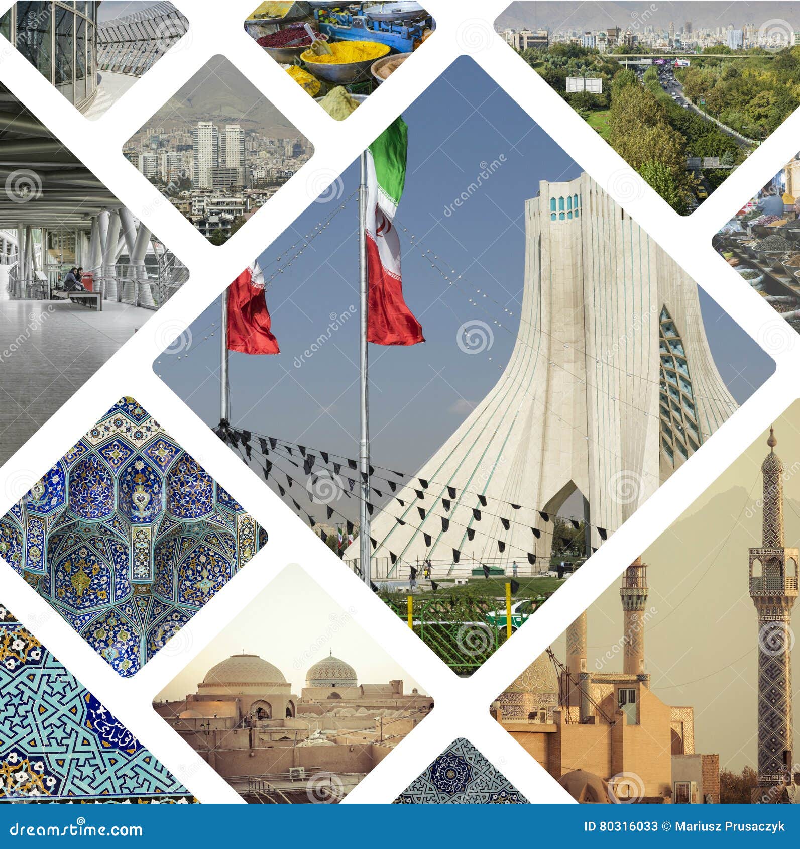 Collage Av Iran Bilder Resa Bakgrund Mina Foto Redaktionell Arkivfoto Bild Av Cityscape Askfat