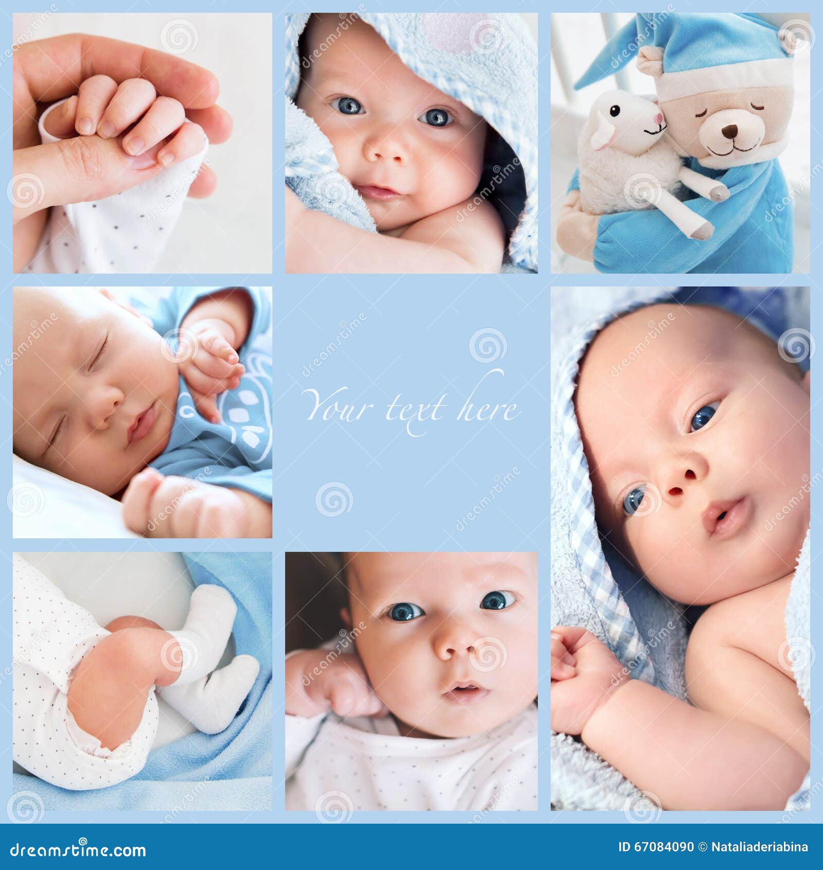 Baby Photo Collage Background Baby Viewer