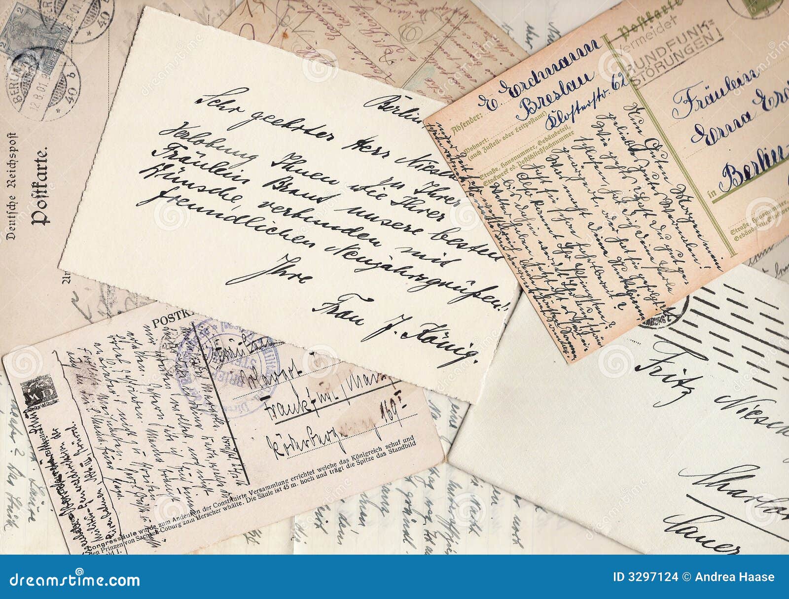 Collage of old letters stock photo. Image of retro, letter 3297124