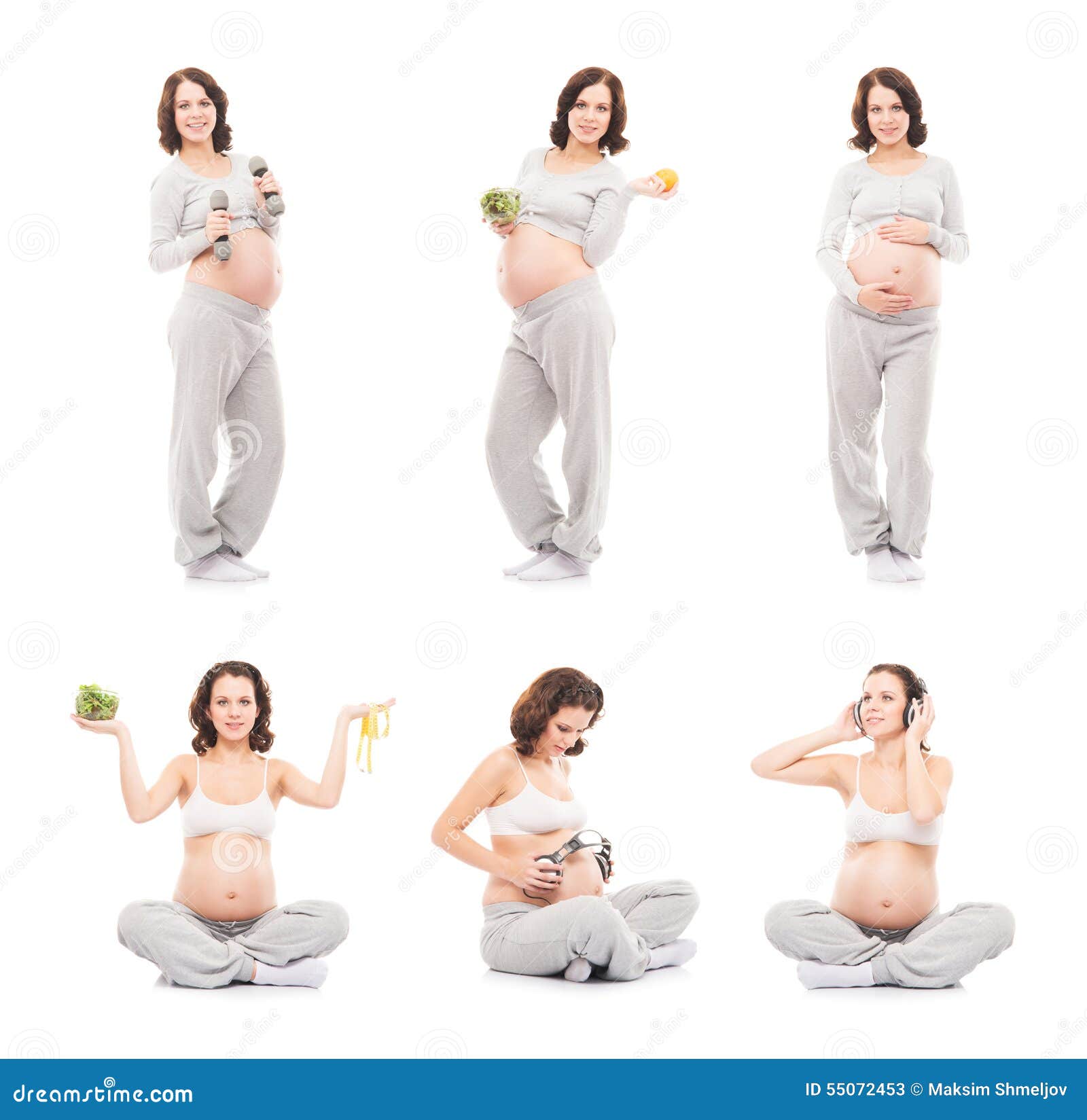 Pregnant Indian Woman Baby Shower Photo Shoot Poses Stock Photo - Download  Image Now - iStock