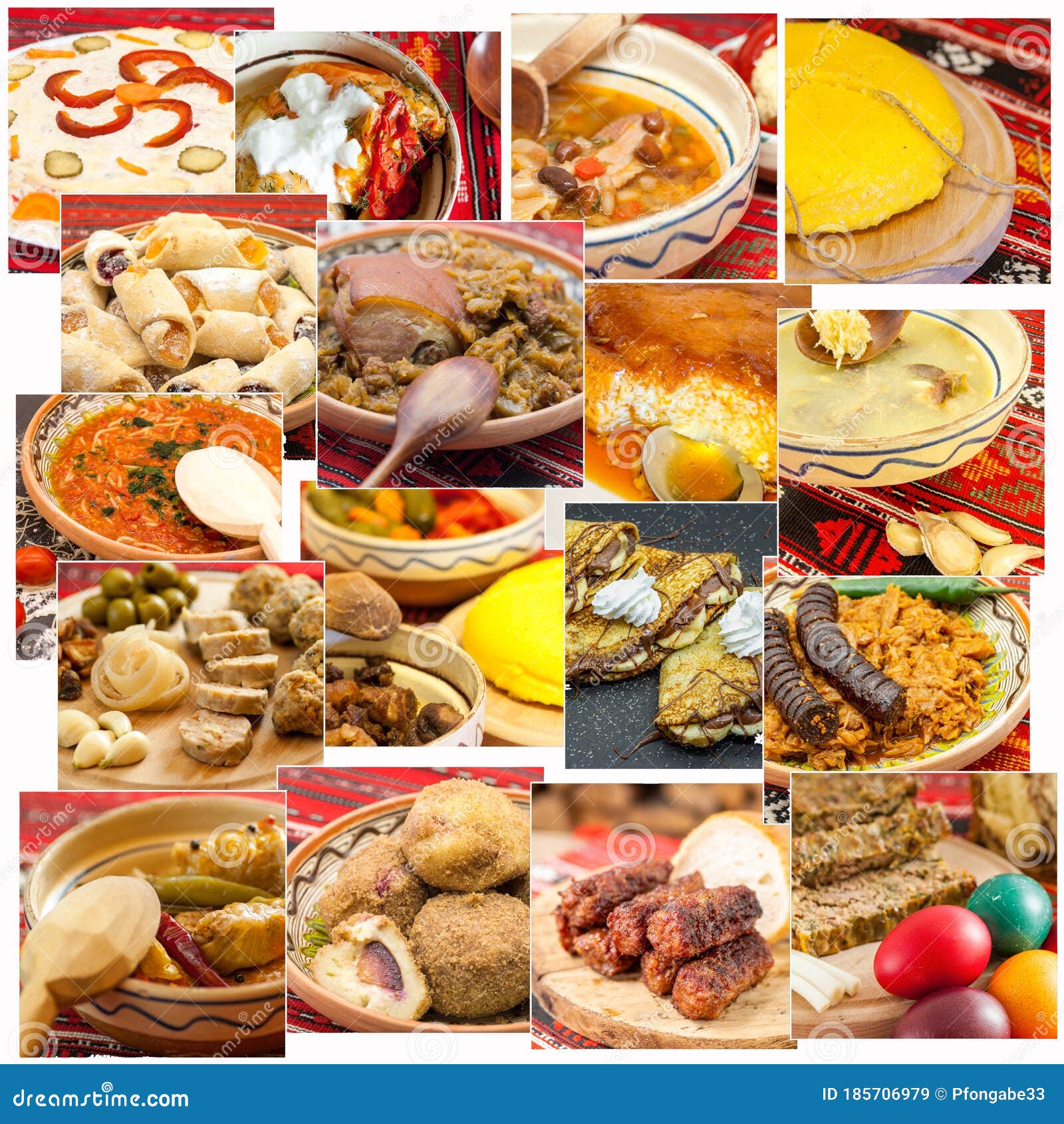 collage-of-romanian-traditional-food-dishes-stock-image-image-of
